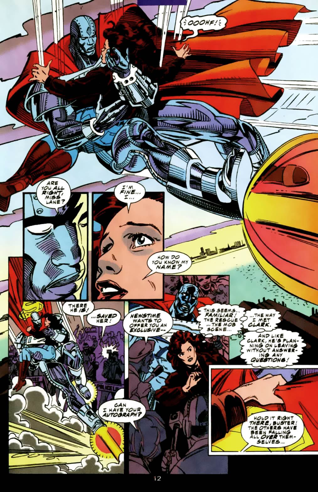 Death and Return of Superman Omnibus (1992-): Chapter Death-and-Return-of-Superman-Omnibus-1992-26 - Page 12