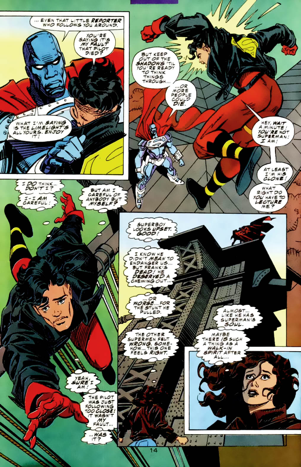 Death and Return of Superman Omnibus (1992-): Chapter Death-and-Return-of-Superman-Omnibus-1992-26 - Page 14