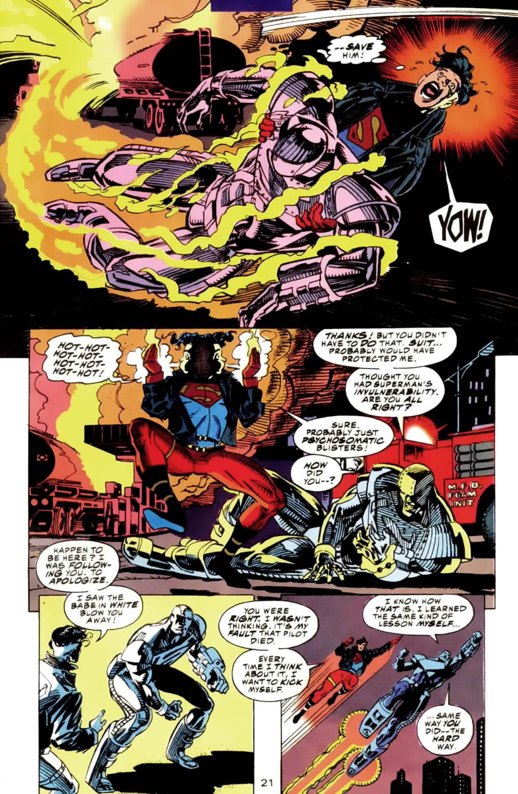 Death and Return of Superman Omnibus (1992-): Chapter Death-and-Return-of-Superman-Omnibus-1992-26 - Page 21