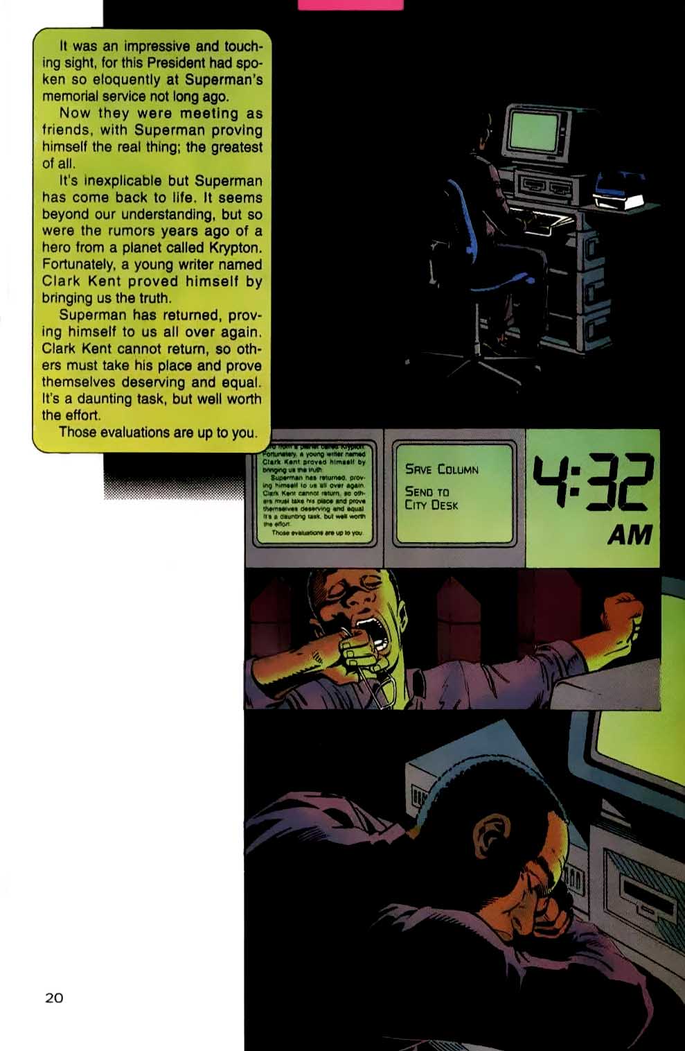 Death and Return of Superman Omnibus (1992-): Chapter Death-and-Return-of-Superman-Omnibus-1992-27 - Page 21