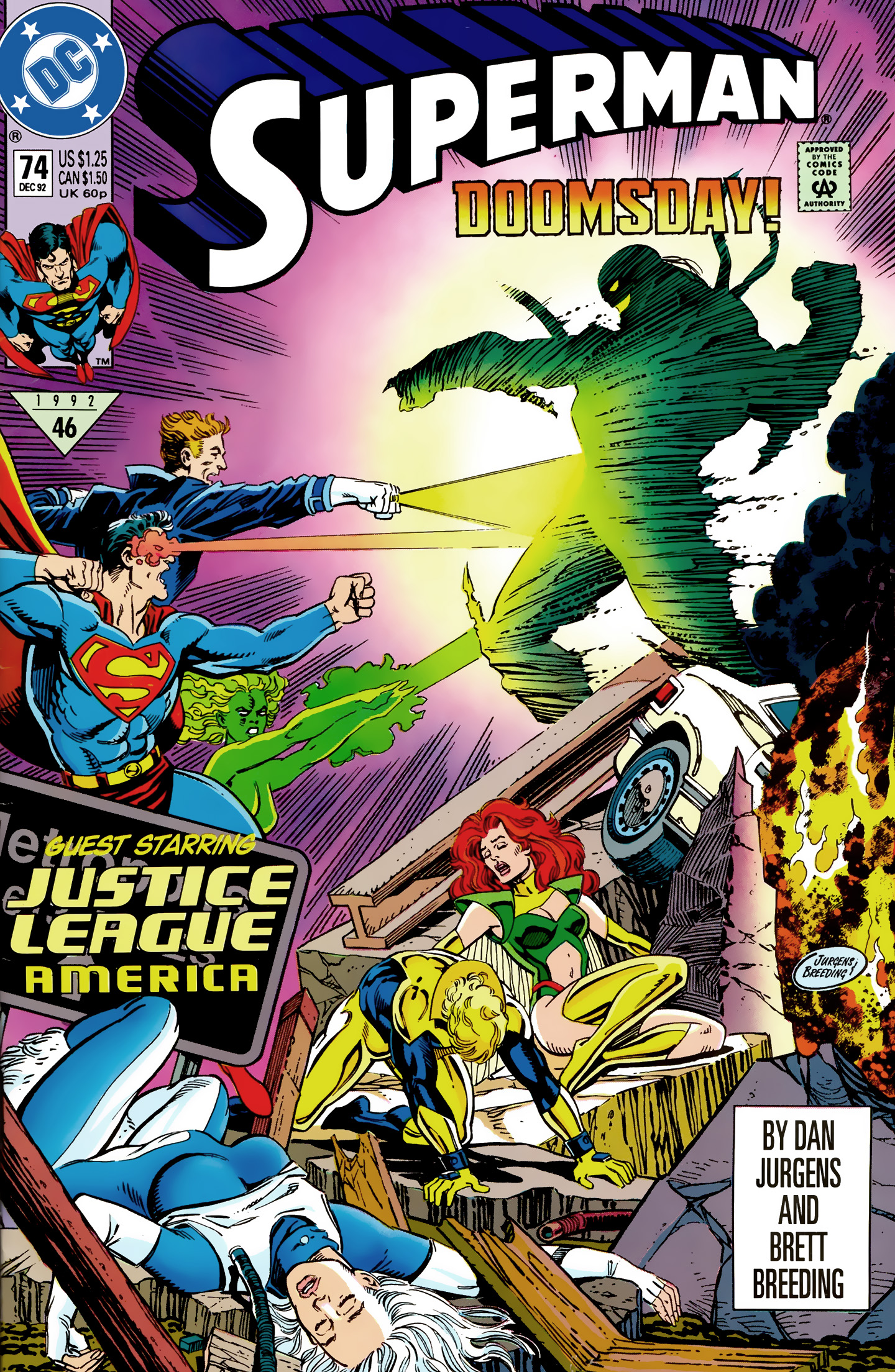 Death and Return of Superman Omnibus (1992-): Chapter Death-and-Return-of-Superman-Omnibus-1992-3 - Page 1