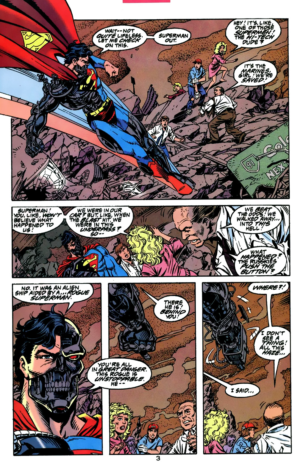 Death and Return of Superman Omnibus (1992-): Chapter Death-and-Return-of-Superman-Omnibus-1992-32 - Page 4