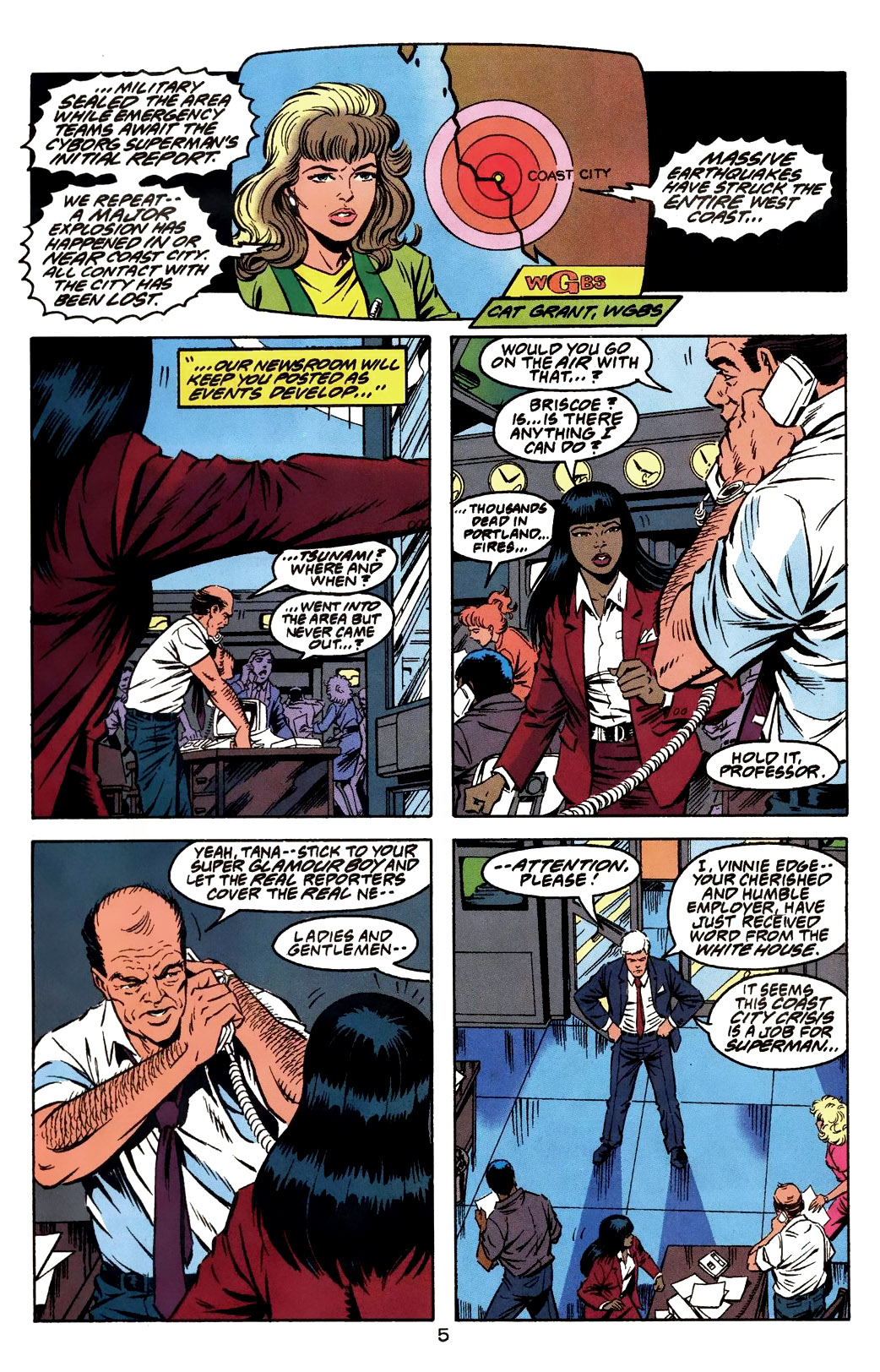 Death and Return of Superman Omnibus (1992-): Chapter Death-and-Return-of-Superman-Omnibus-1992-32 - Page 6