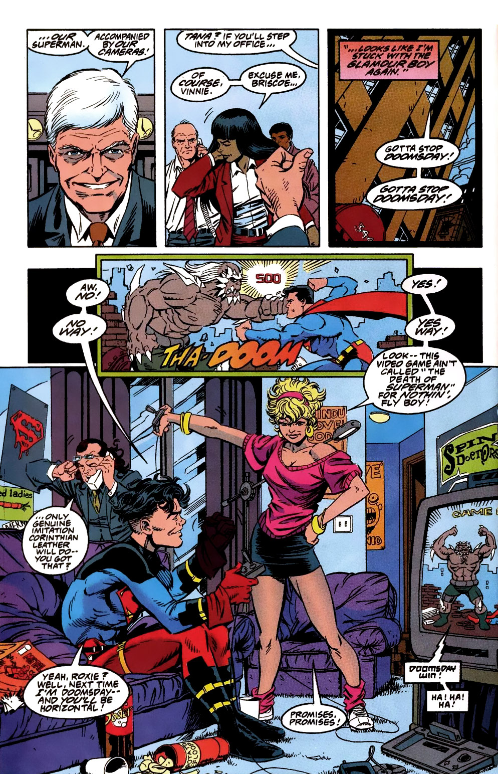 Death and Return of Superman Omnibus (1992-): Chapter Death-and-Return-of-Superman-Omnibus-1992-32 - Page 7