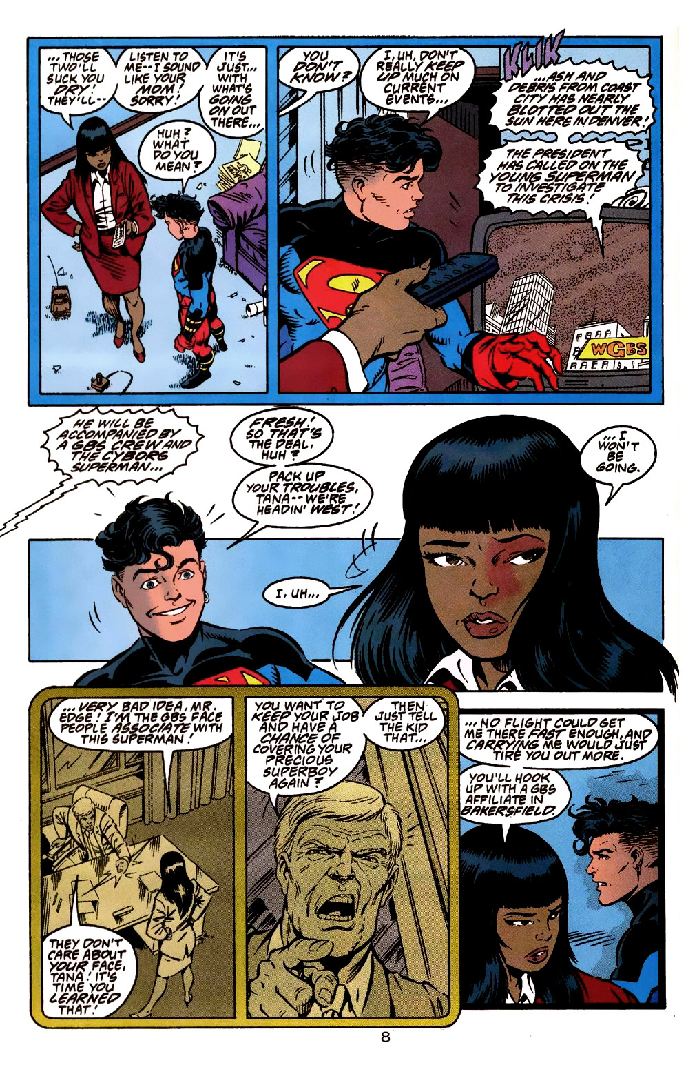 Death and Return of Superman Omnibus (1992-): Chapter Death-and-Return-of-Superman-Omnibus-1992-32 - Page 9