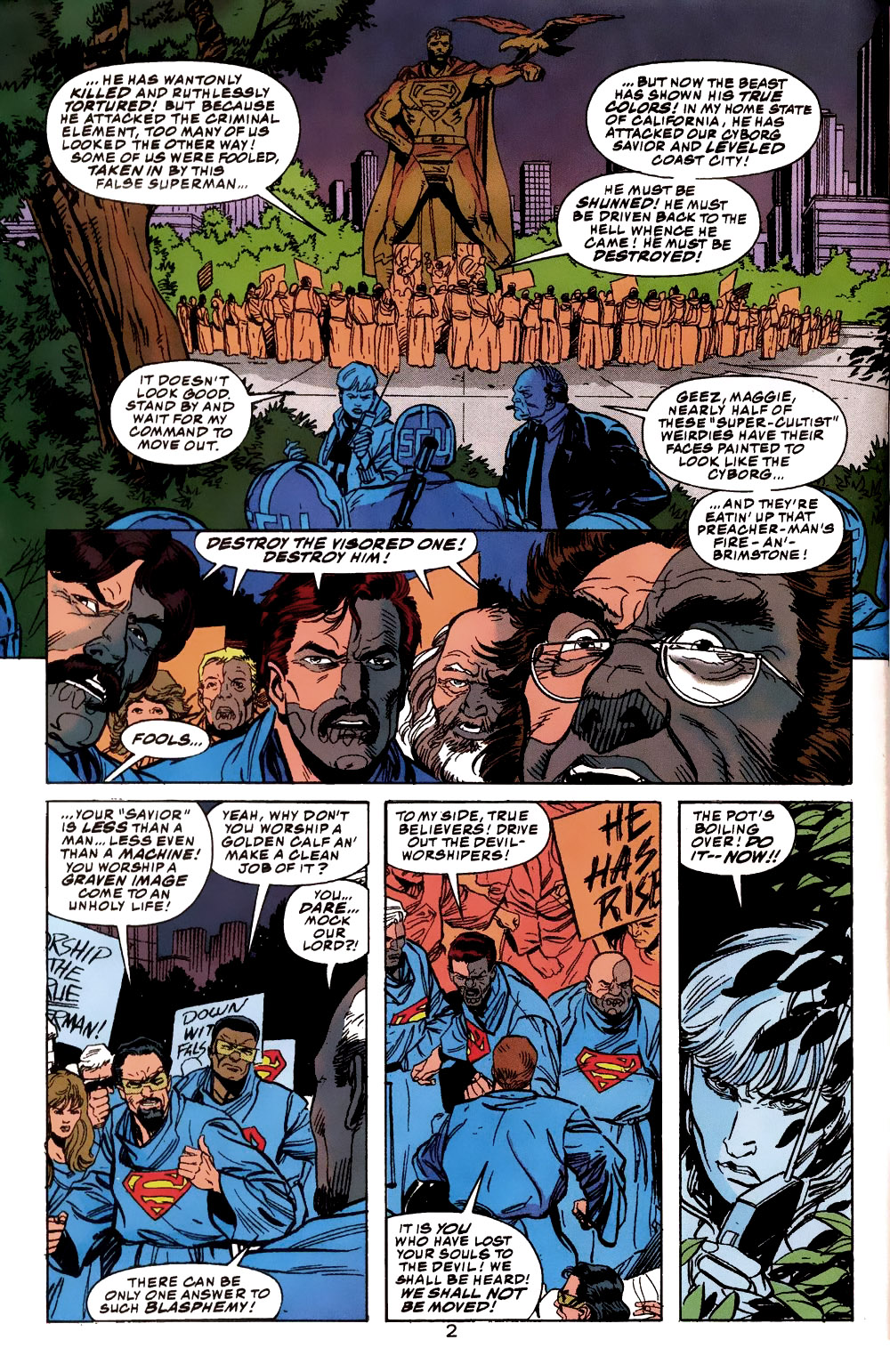 Death and Return of Superman Omnibus (1992-): Chapter Death-and-Return-of-Superman-Omnibus-1992-33 - Page 3