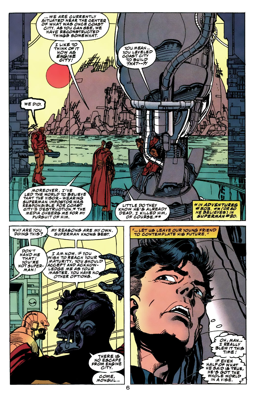 Death and Return of Superman Omnibus (1992-): Chapter Death-and-Return-of-Superman-Omnibus-1992-33 - Page 7
