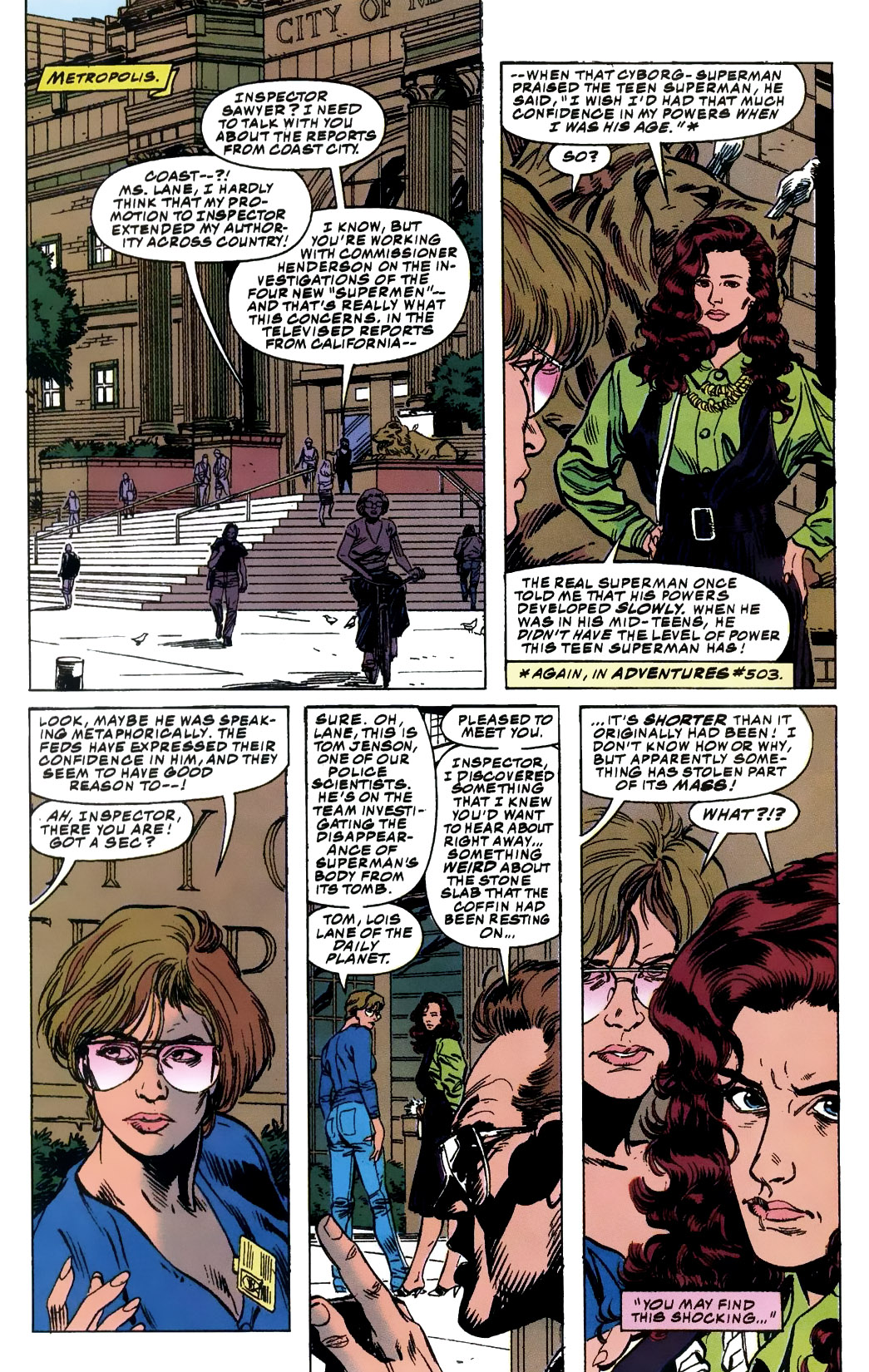 Death and Return of Superman Omnibus (1992-): Chapter Death-and-Return-of-Superman-Omnibus-1992-33 - Page 11