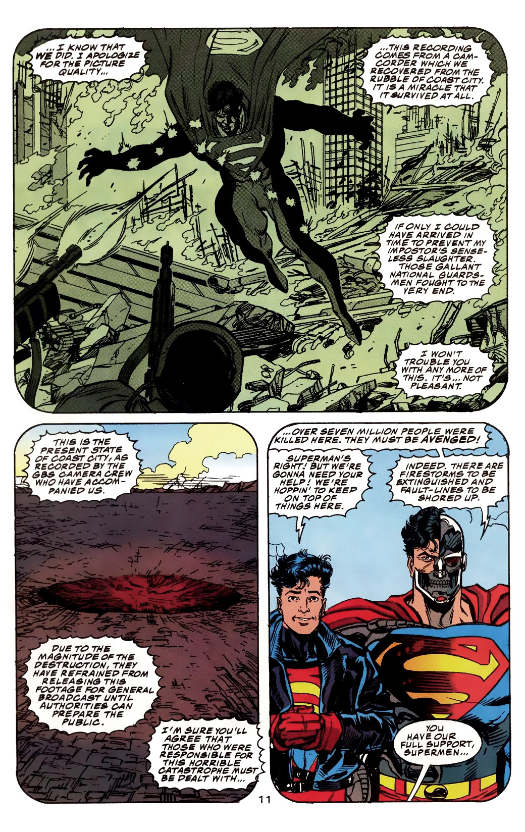 Death and Return of Superman Omnibus (1992-): Chapter Death-and-Return-of-Superman-Omnibus-1992-33 - Page 12