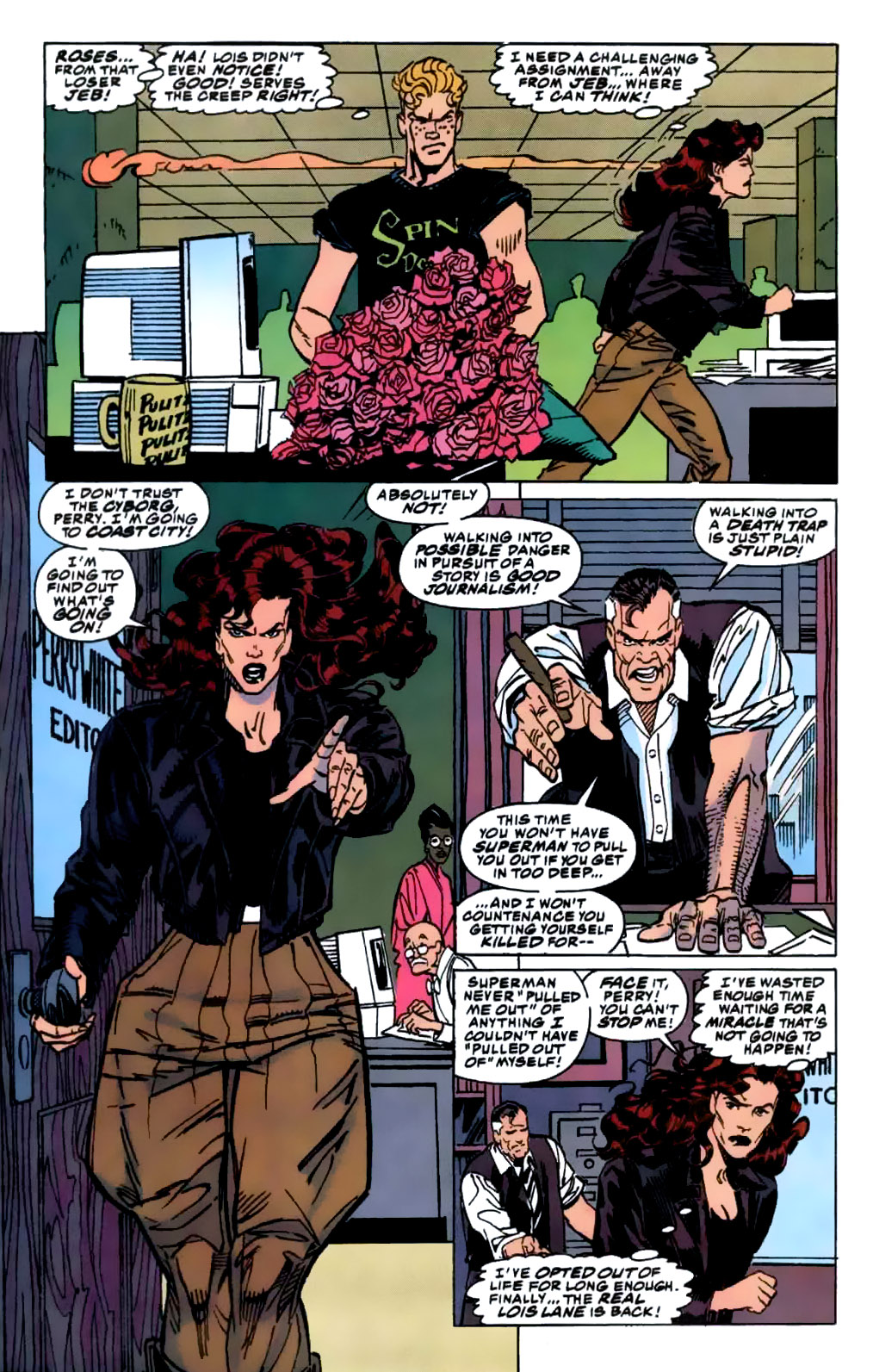 Death and Return of Superman Omnibus (1992-): Chapter Death-and-Return-of-Superman-Omnibus-1992-34 - Page 10