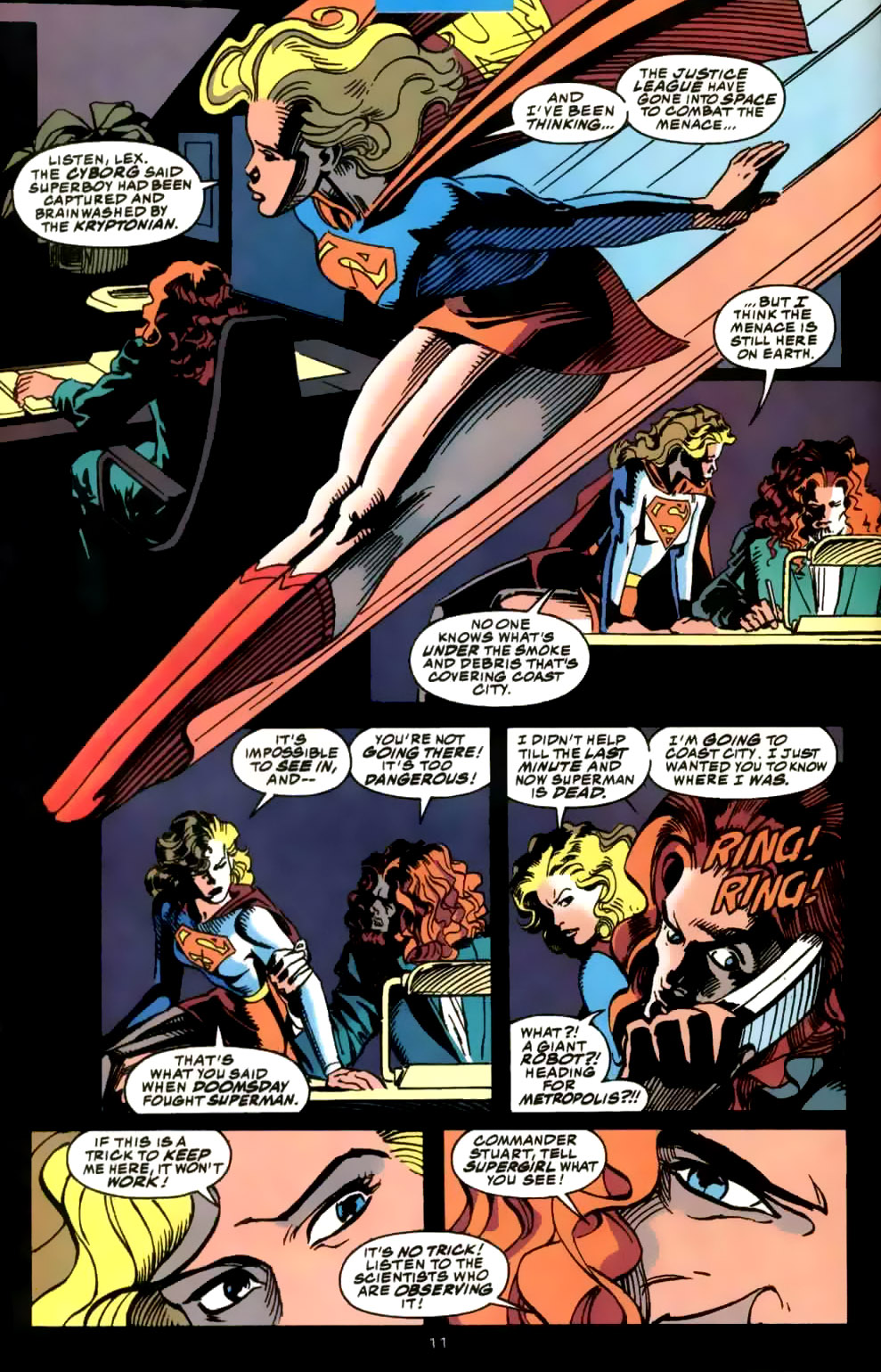 Death and Return of Superman Omnibus (1992-): Chapter Death-and-Return-of-Superman-Omnibus-1992-34 - Page 11