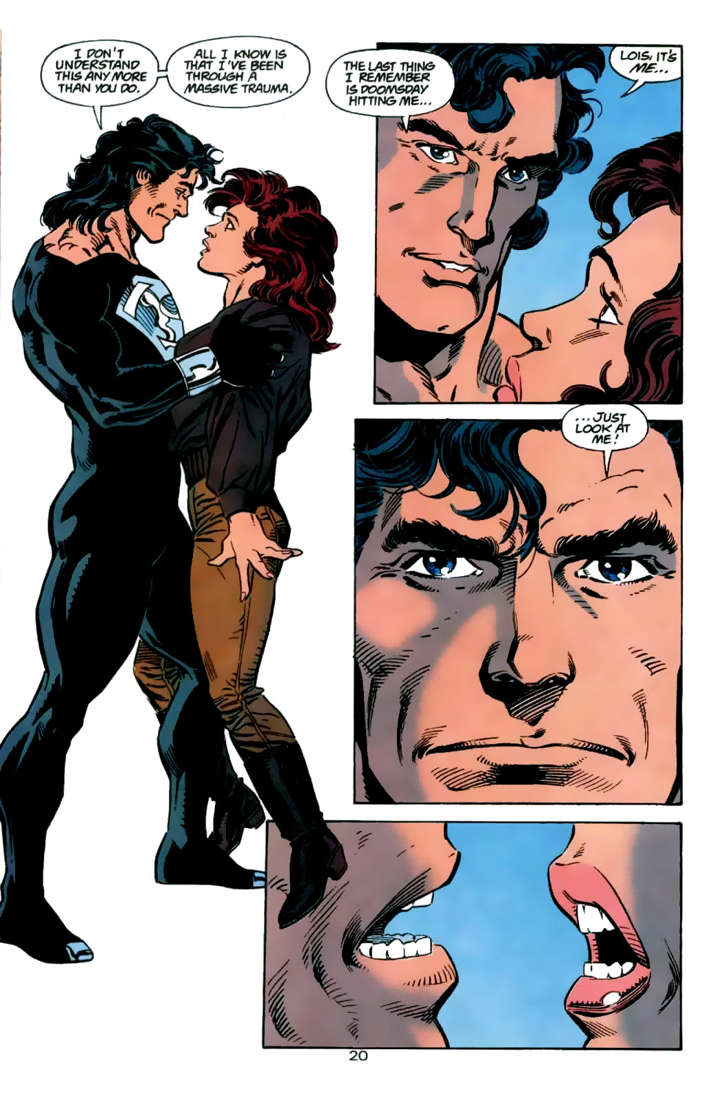Death and Return of Superman Omnibus (1992-): Chapter Death-and-Return-of-Superman-Omnibus-1992-35 - Page 20