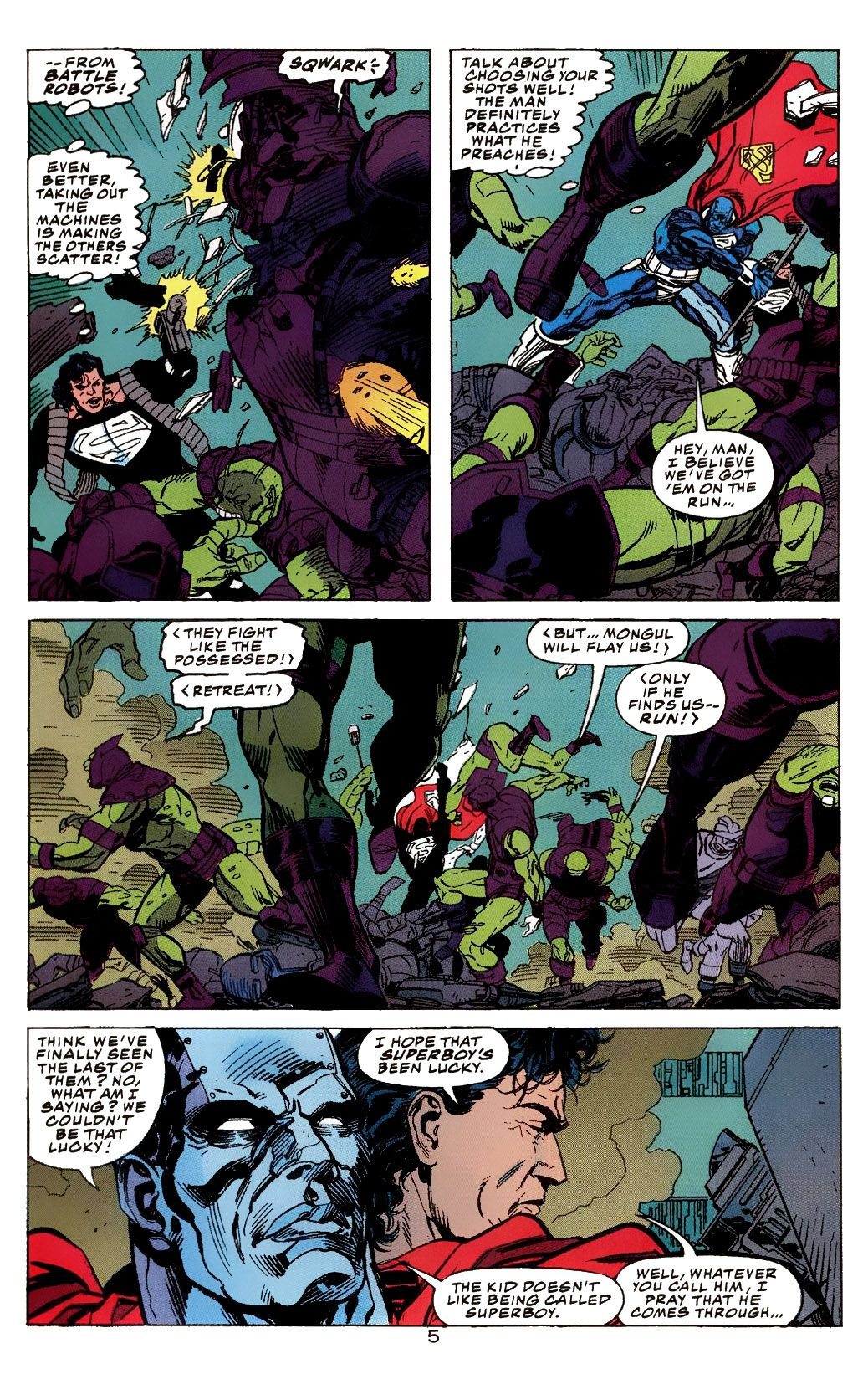 Death and Return of Superman Omnibus (1992-): Chapter Death-and-Return-of-Superman-Omnibus-1992-37 - Page 6