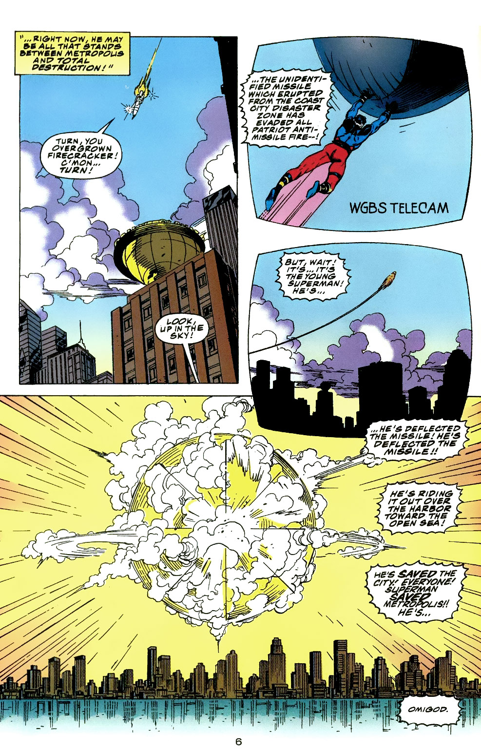 Death and Return of Superman Omnibus (1992-): Chapter Death-and-Return-of-Superman-Omnibus-1992-37 - Page 7