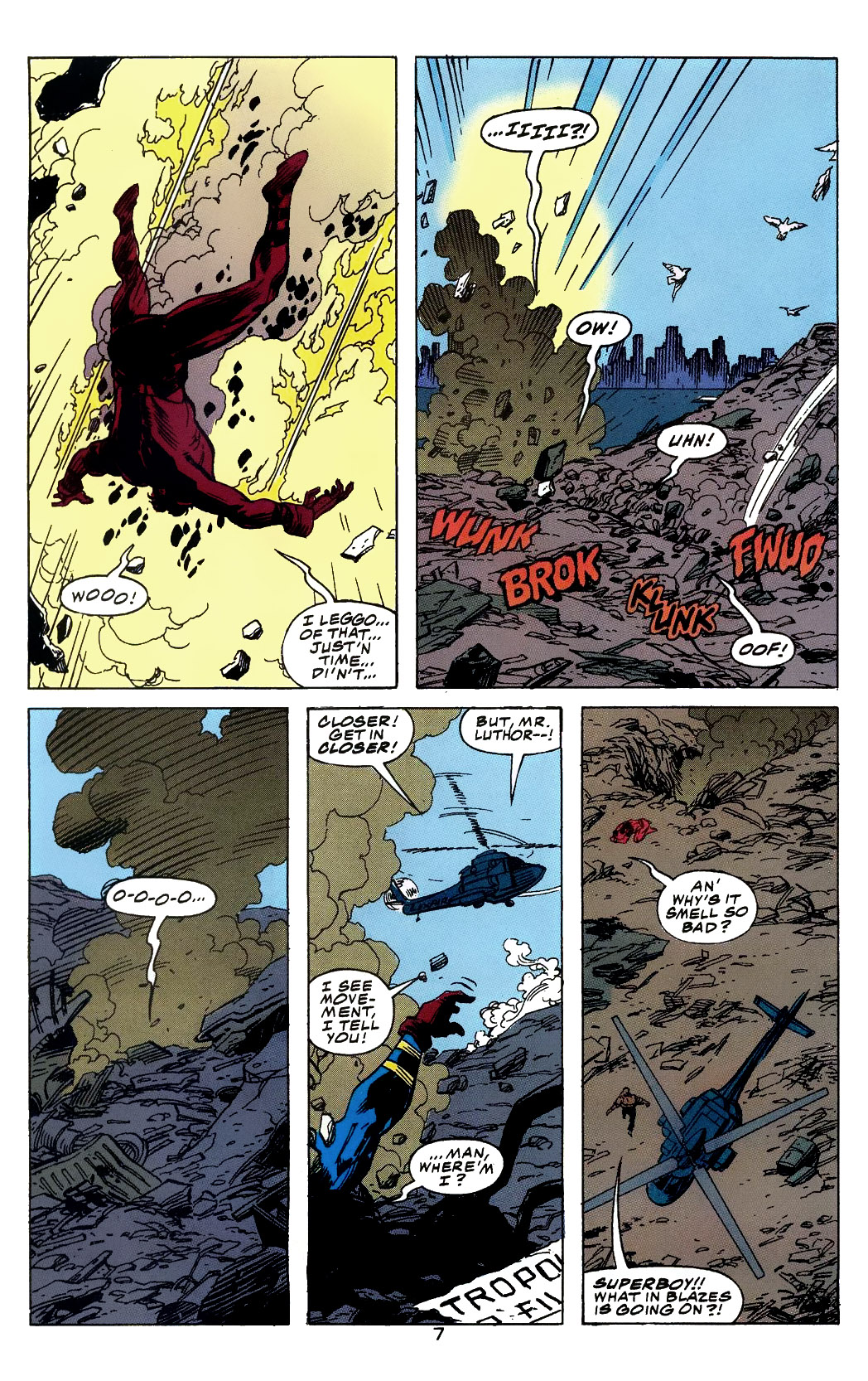 Death and Return of Superman Omnibus (1992-): Chapter Death-and-Return-of-Superman-Omnibus-1992-37 - Page 8