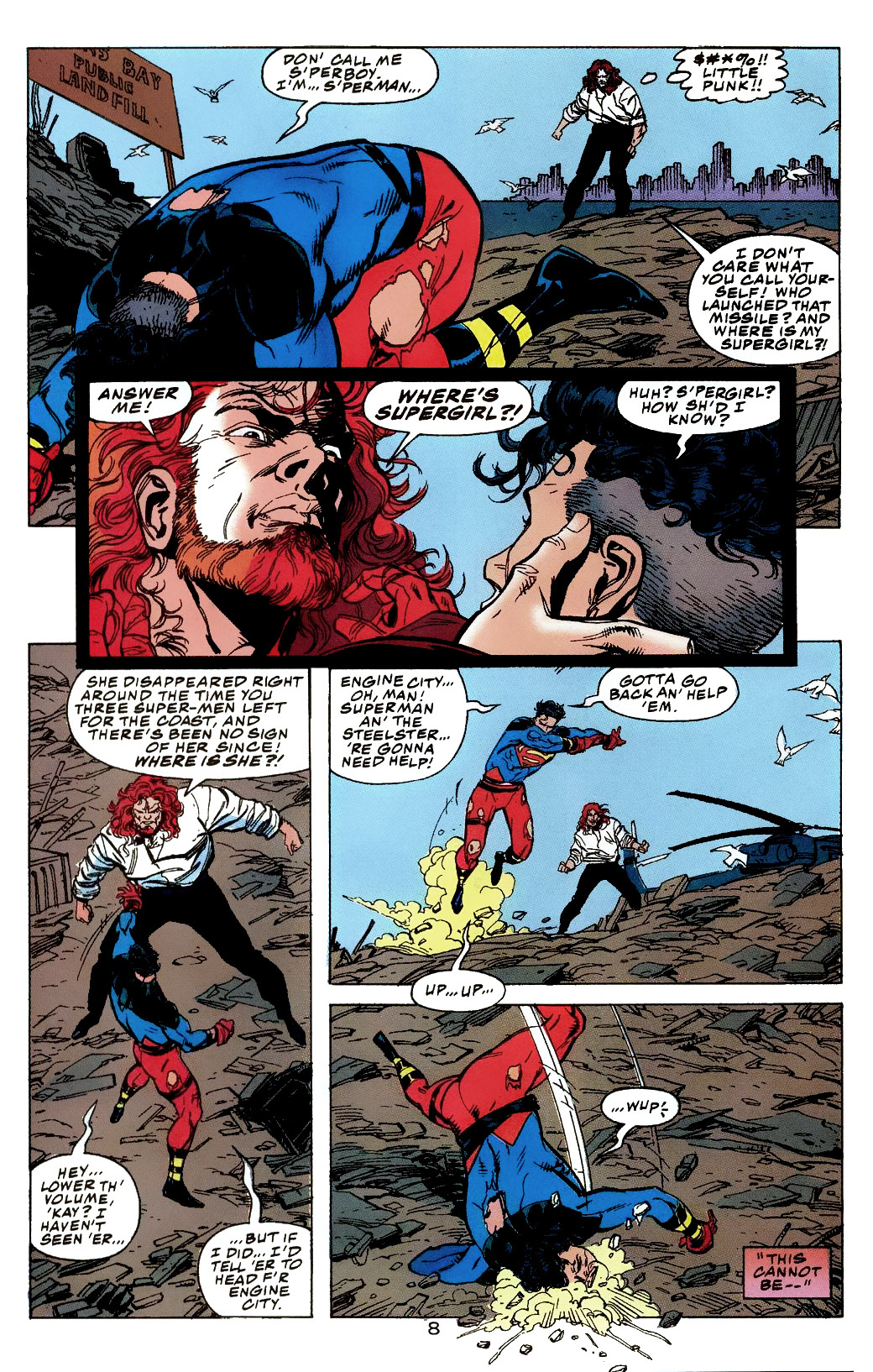 Death and Return of Superman Omnibus (1992-): Chapter Death-and-Return-of-Superman-Omnibus-1992-37 - Page 9