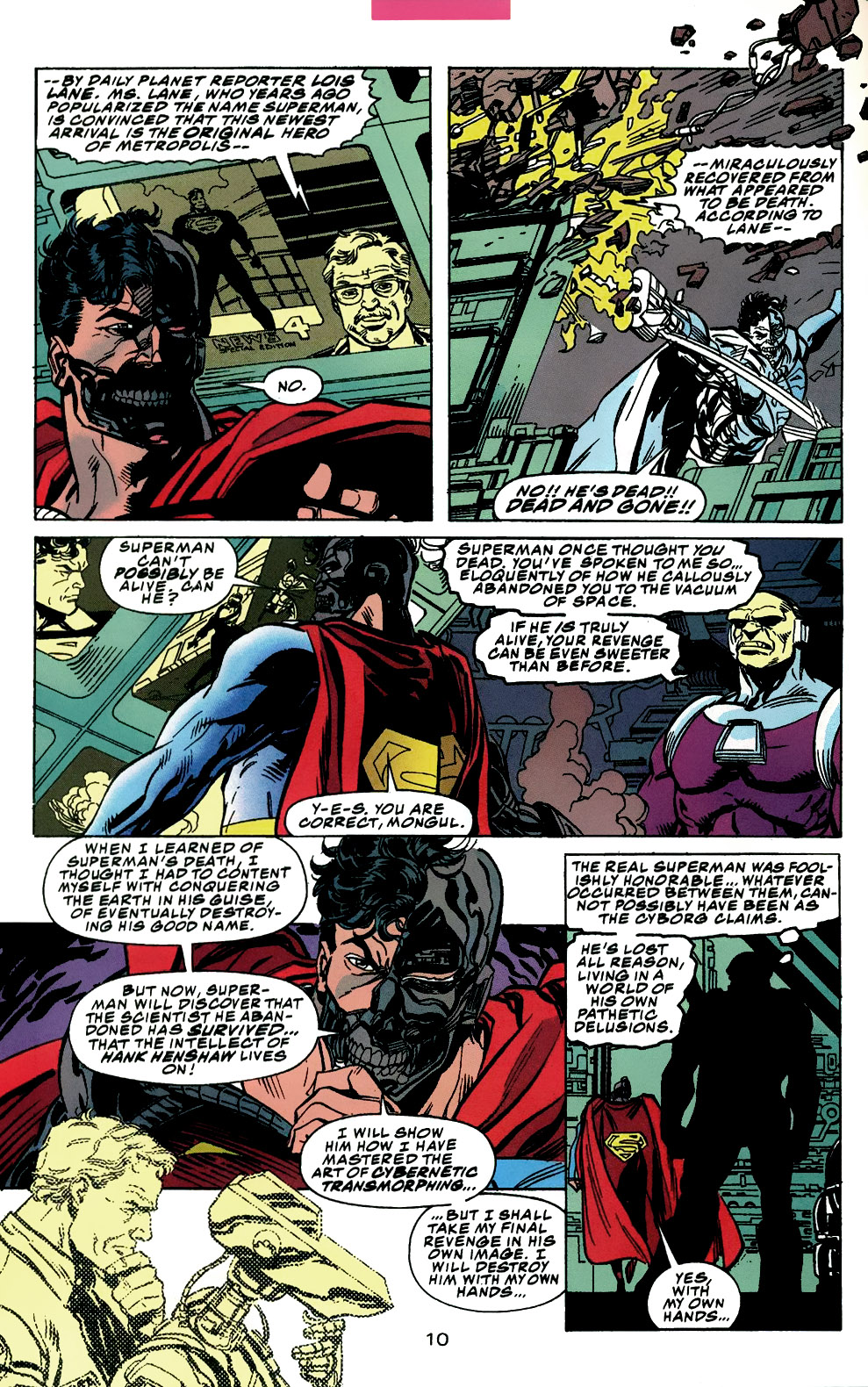 Death and Return of Superman Omnibus (1992-): Chapter Death-and-Return-of-Superman-Omnibus-1992-37 - Page 11
