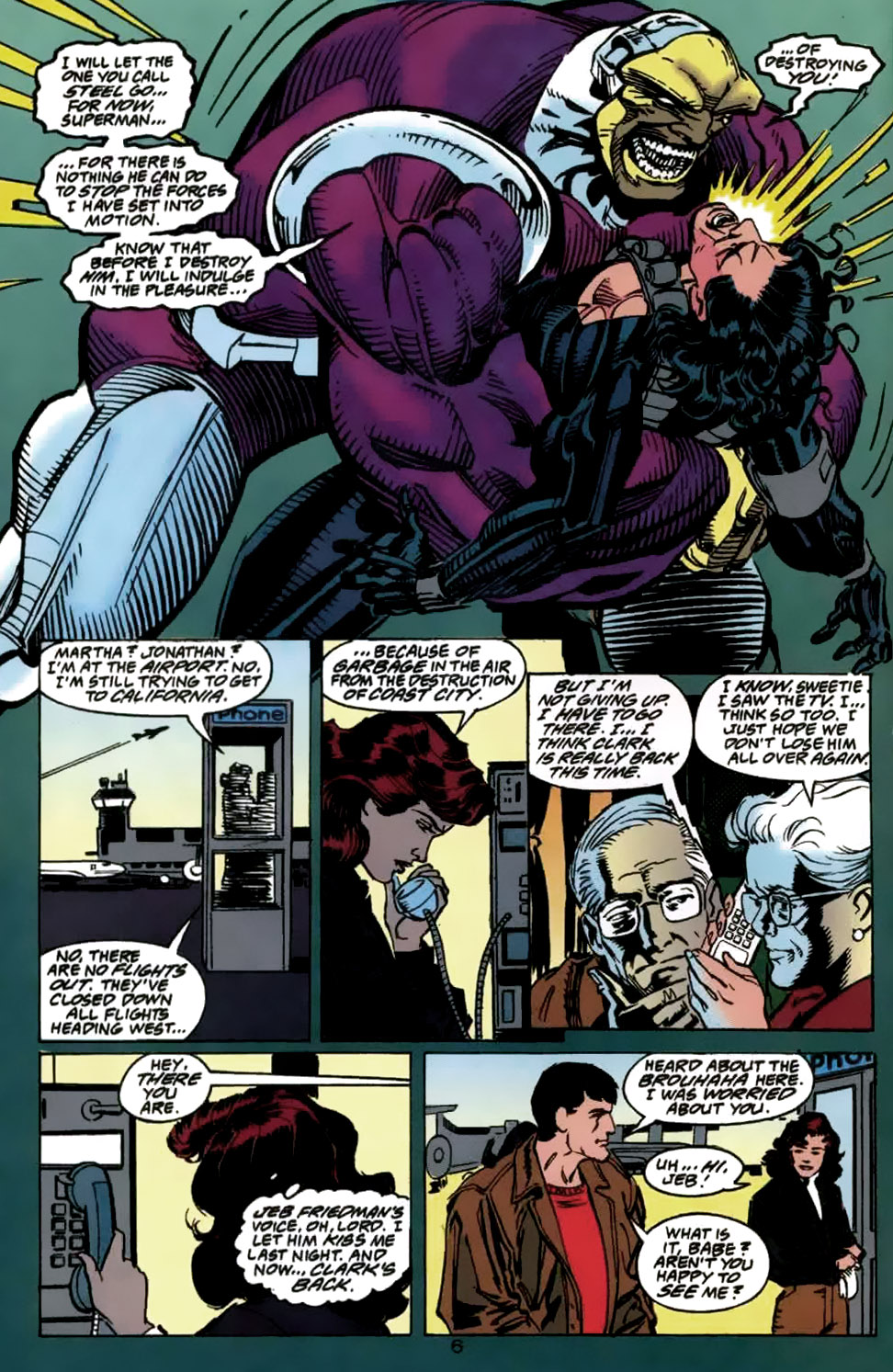 Death and Return of Superman Omnibus (1992-): Chapter Death-and-Return-of-Superman-Omnibus-1992-38 - Page 6