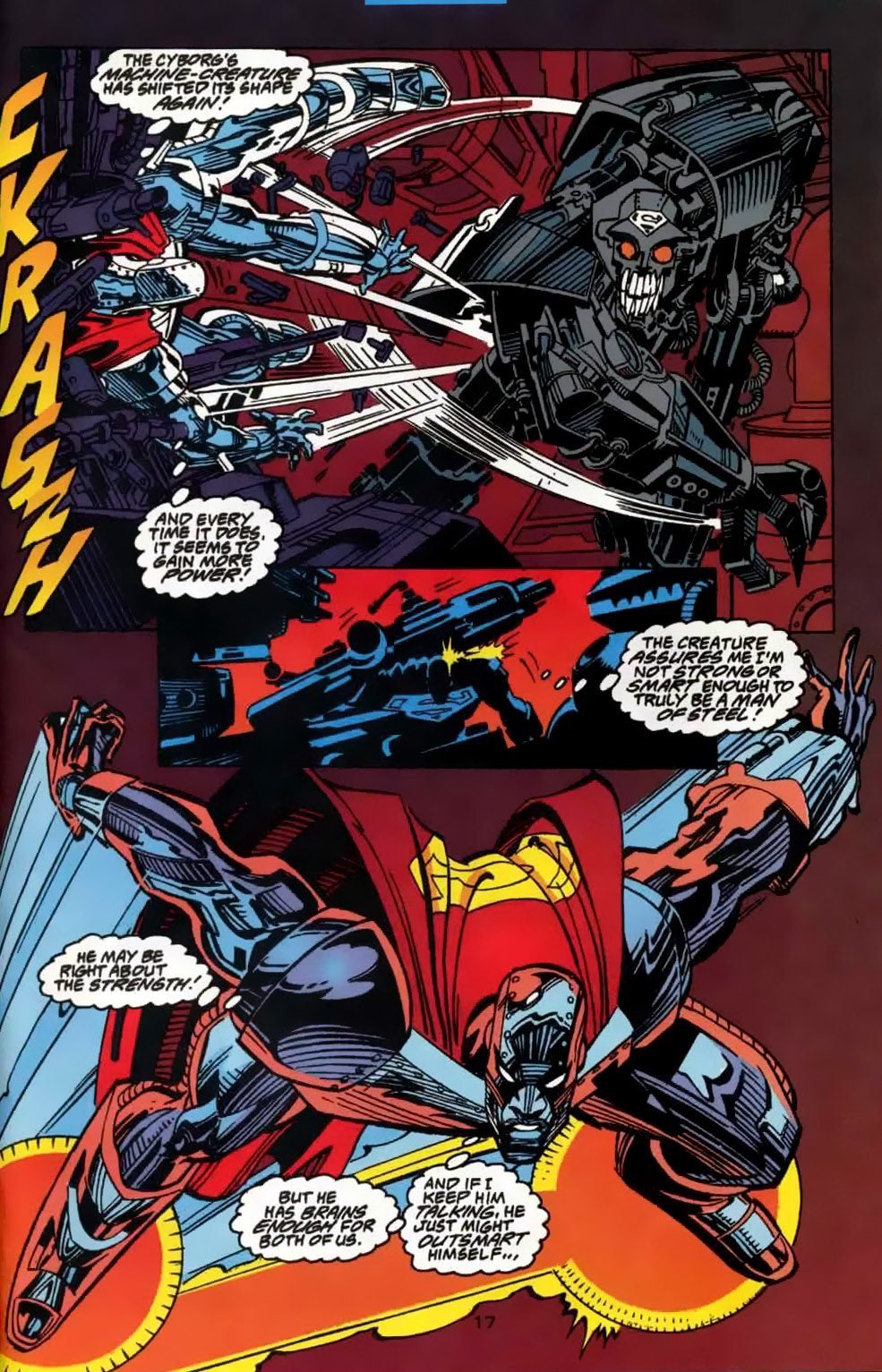 Death and Return of Superman Omnibus (1992-): Chapter Death-and-Return-of-Superman-Omnibus-1992-38 - Page 17