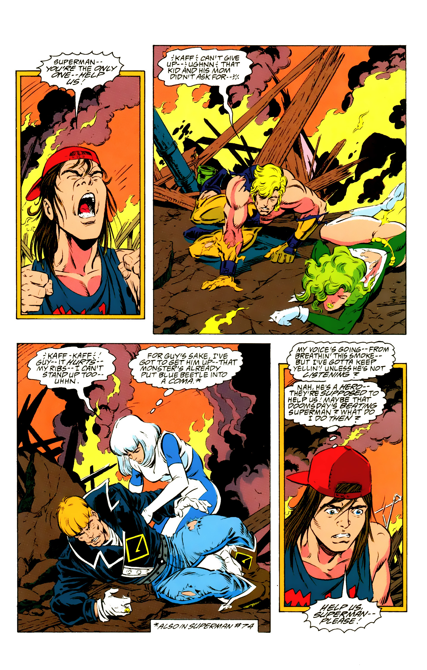 Death and Return of Superman Omnibus (1992-): Chapter Death-and-Return-of-Superman-Omnibus-1992-4 - Page 4