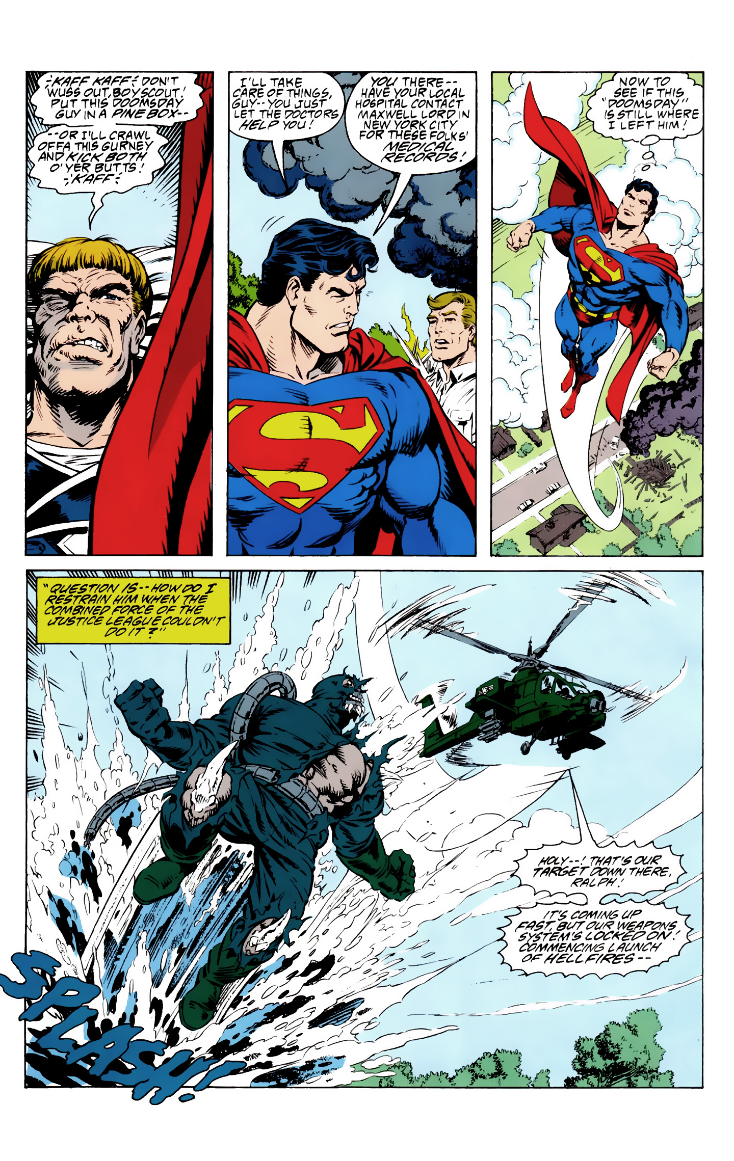 Death and Return of Superman Omnibus (1992-): Chapter Death-and-Return-of-Superman-Omnibus-1992-4 - Page 8