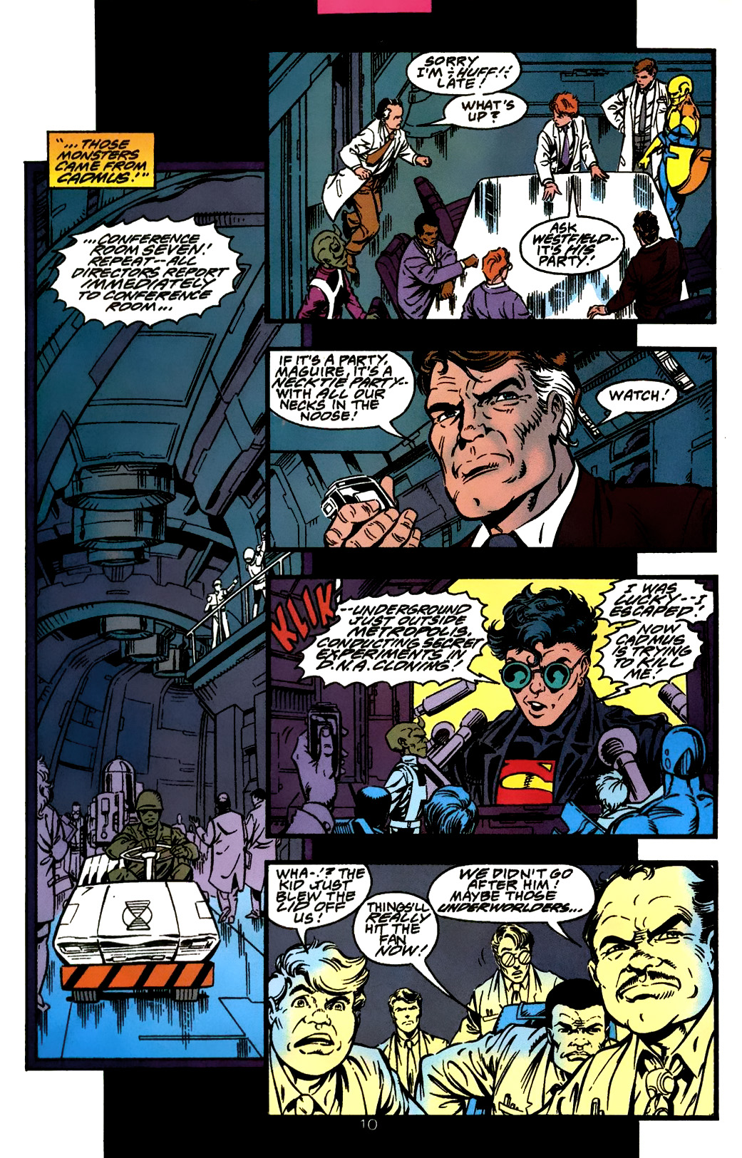 Death and Return of Superman Omnibus (1992-): Chapter Death-and-Return-of-Superman-Omnibus-1992-44 - Page 11
