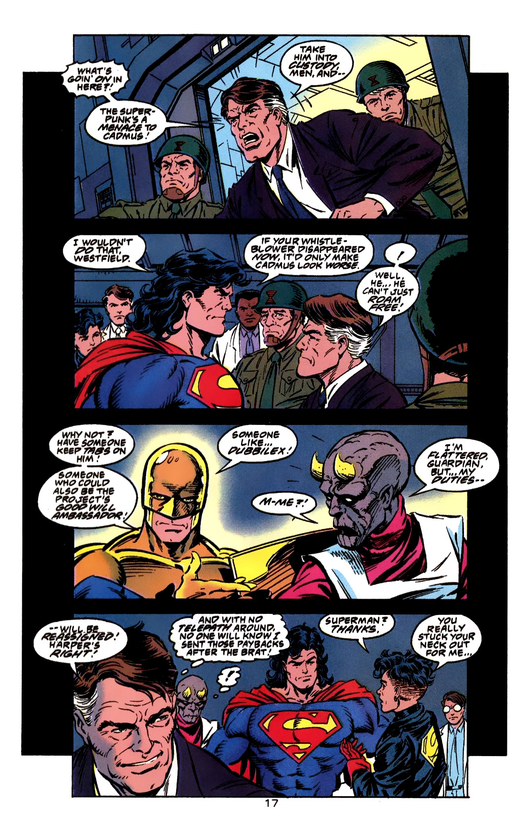 Death and Return of Superman Omnibus (1992-): Chapter Death-and-Return-of-Superman-Omnibus-1992-44 - Page 18