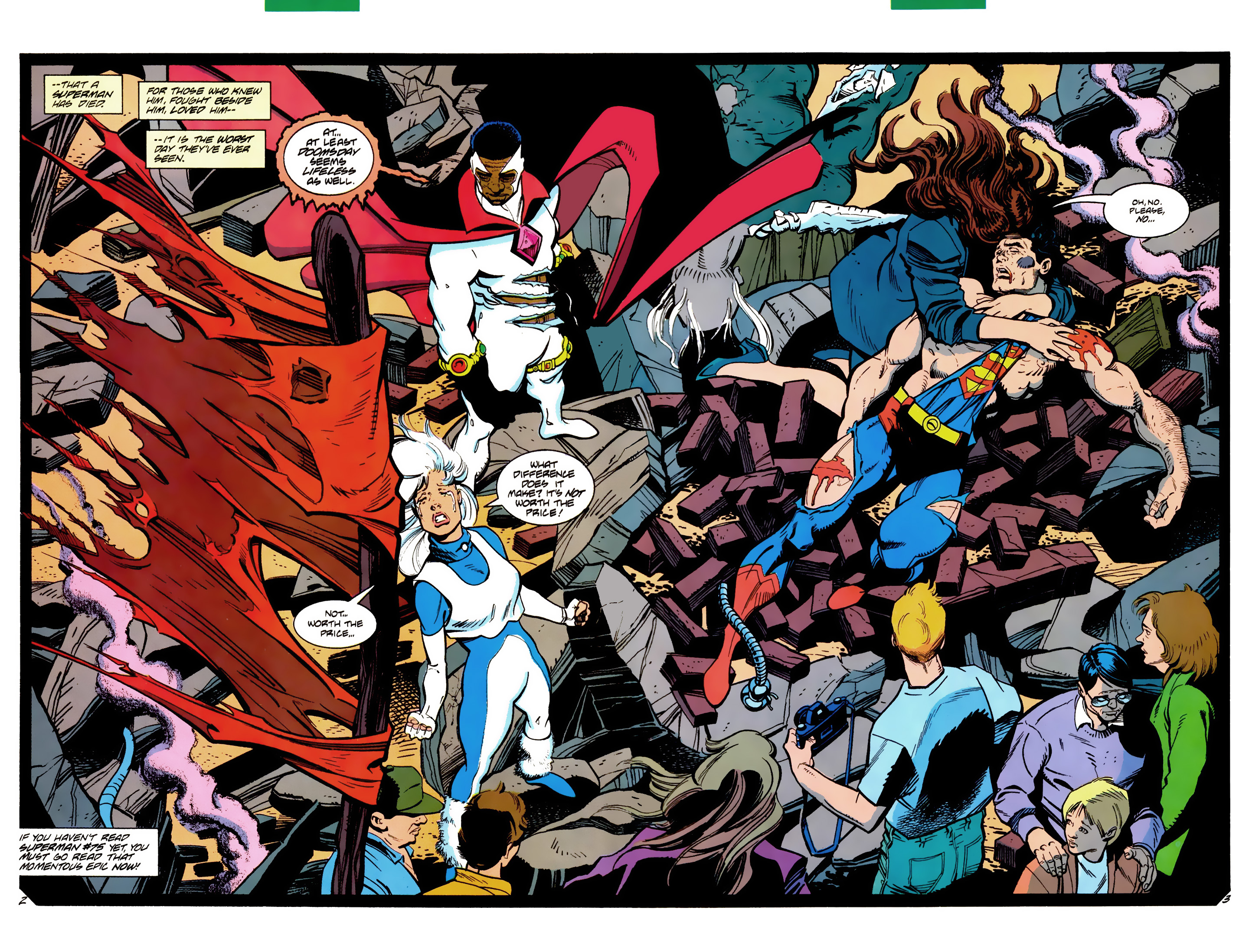 Death and Return of Superman Omnibus (1992-): Chapter Death-and-Return-of-Superman-Omnibus-1992-8 - Page 3