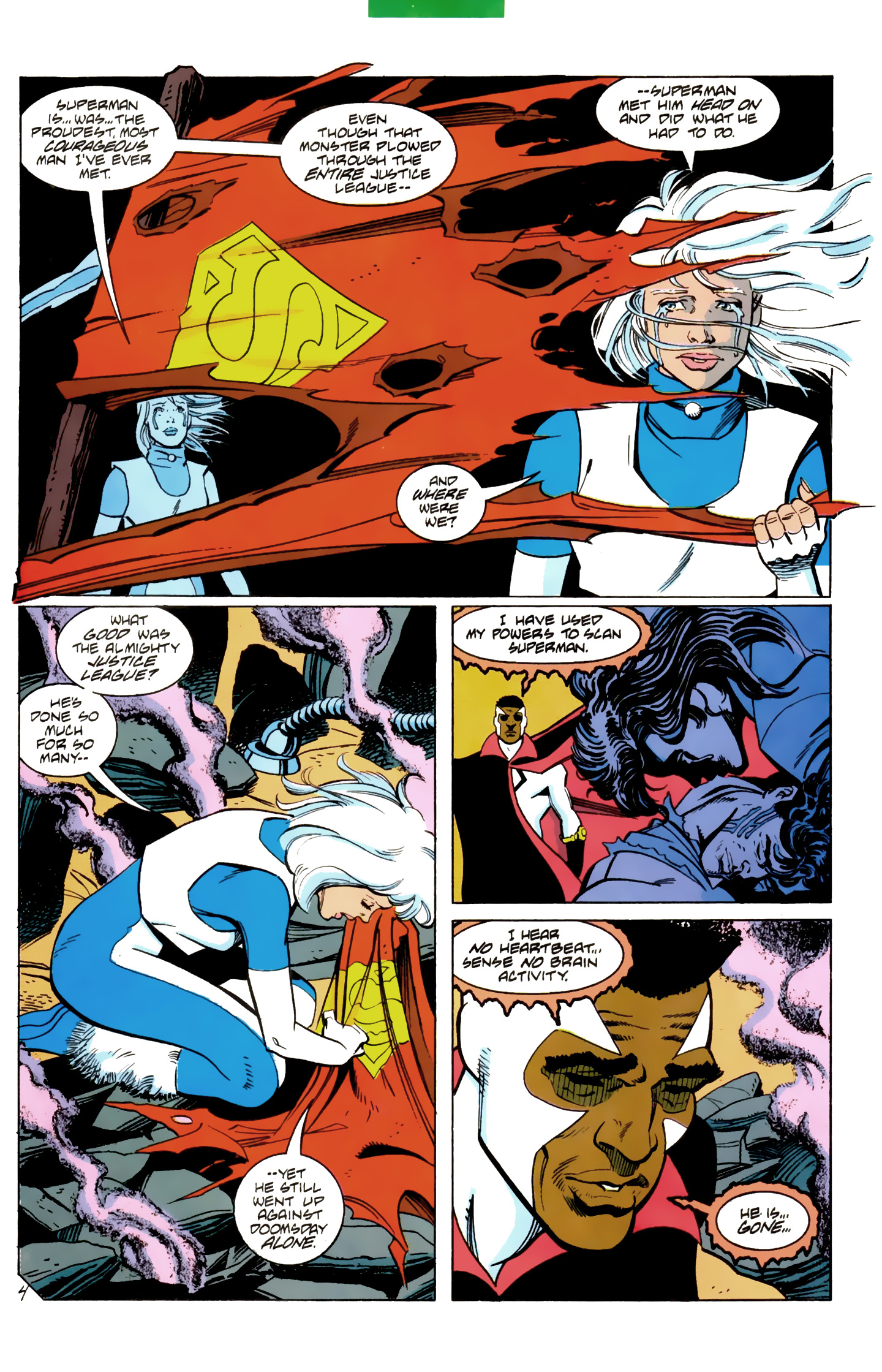 Death and Return of Superman Omnibus (1992-): Chapter Death-and-Return-of-Superman-Omnibus-1992-8 - Page 4