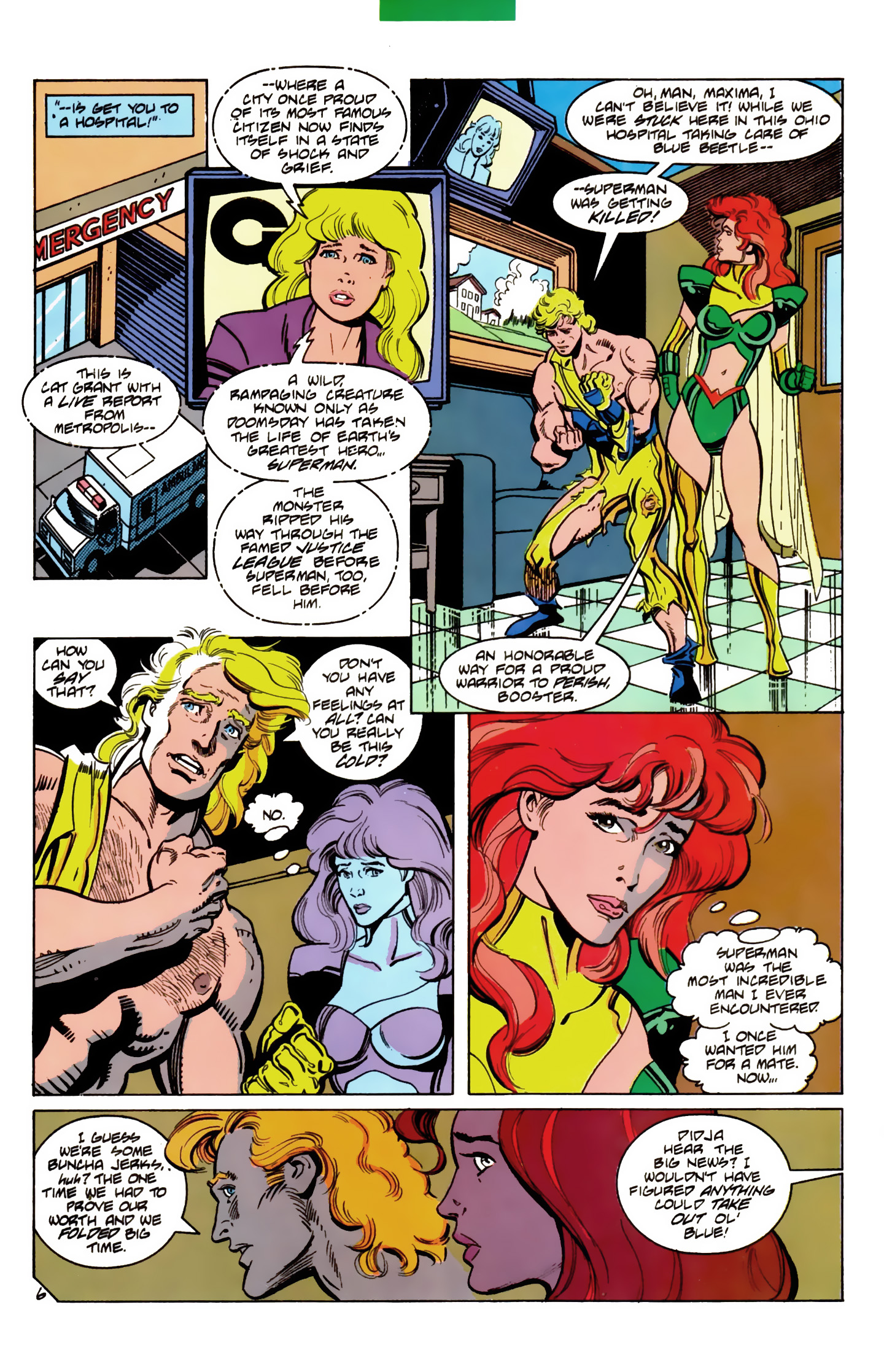 Death and Return of Superman Omnibus (1992-): Chapter Death-and-Return-of-Superman-Omnibus-1992-8 - Page 6