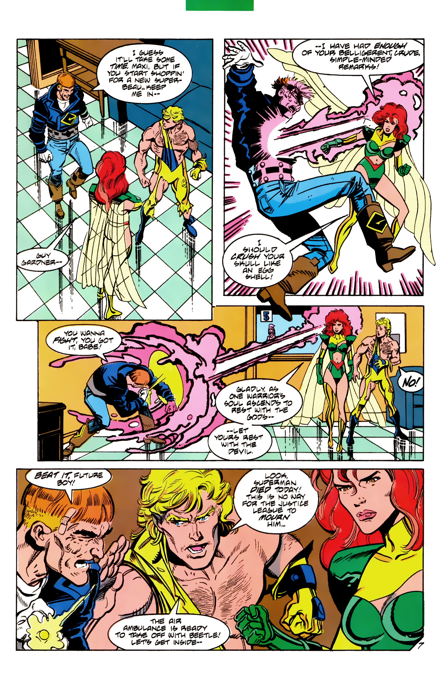Death and Return of Superman Omnibus (1992-): Chapter Death-and-Return-of-Superman-Omnibus-1992-8 - Page 7