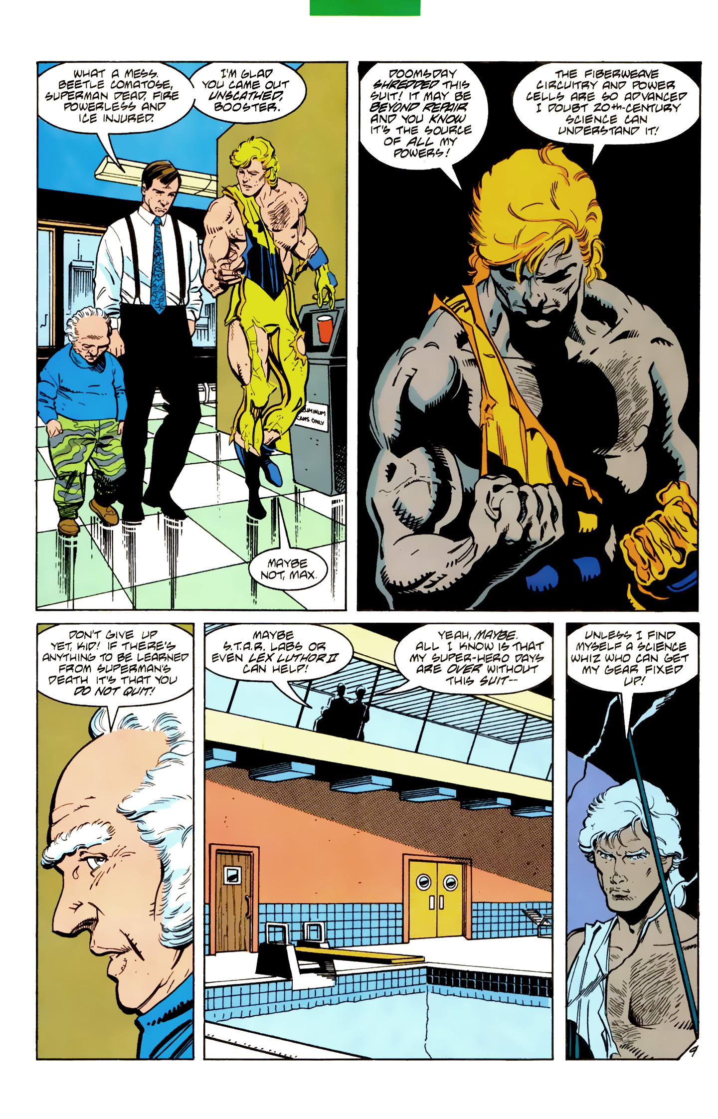 Death and Return of Superman Omnibus (1992-): Chapter Death-and-Return-of-Superman-Omnibus-1992-8 - Page 9