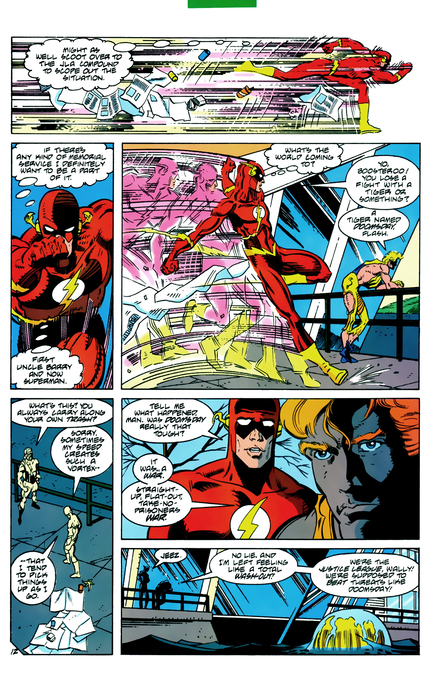 Death and Return of Superman Omnibus (1992-): Chapter Death-and-Return-of-Superman-Omnibus-1992-8 - Page 12