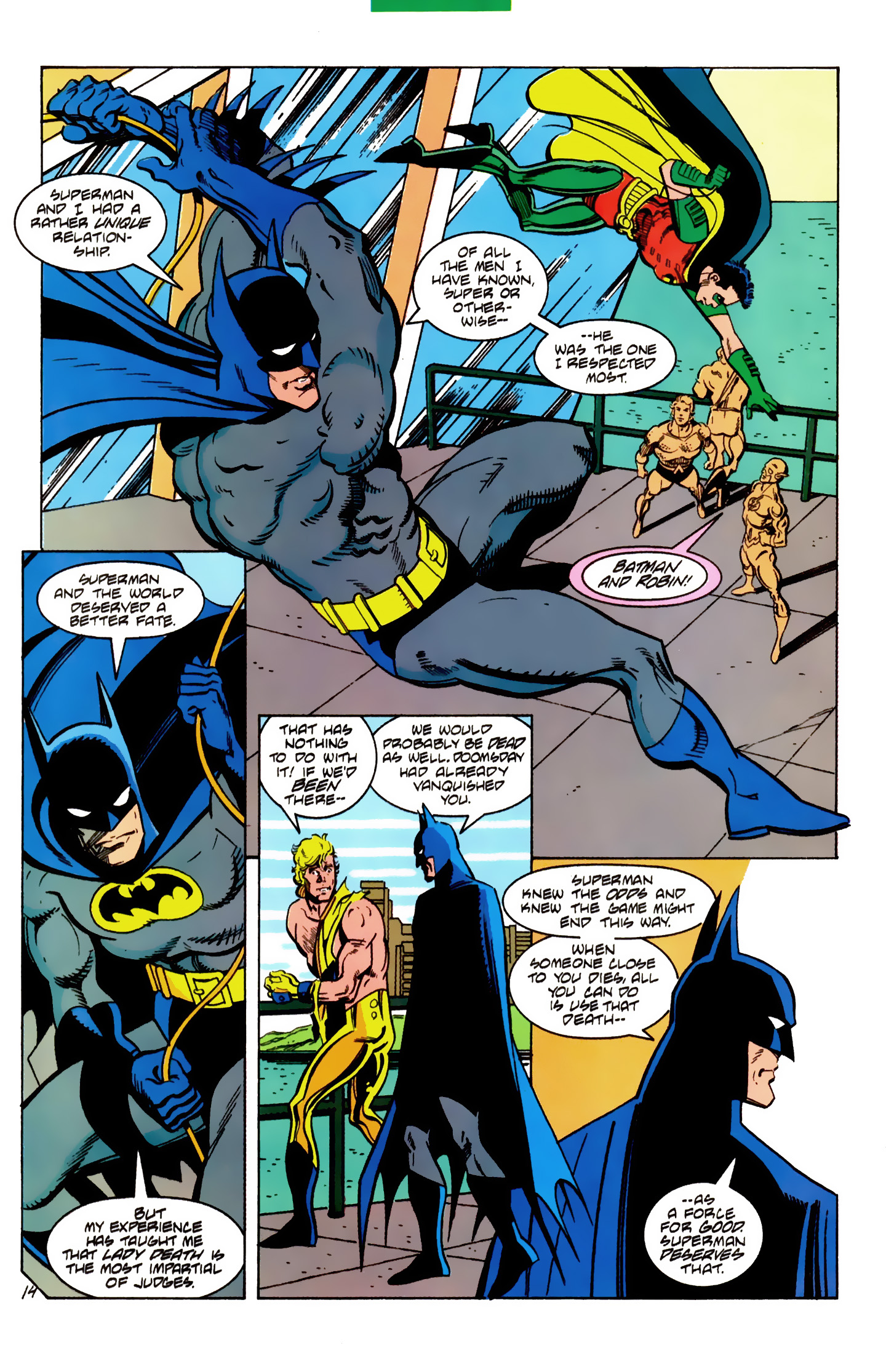 Death and Return of Superman Omnibus (1992-): Chapter Death-and-Return-of-Superman-Omnibus-1992-8 - Page 14