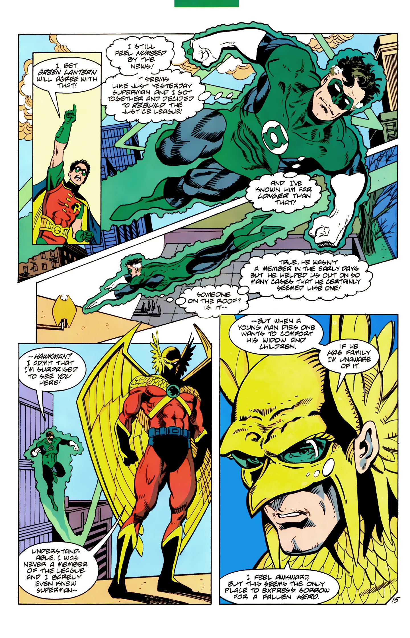 Death and Return of Superman Omnibus (1992-): Chapter Death-and-Return-of-Superman-Omnibus-1992-8 - Page 15