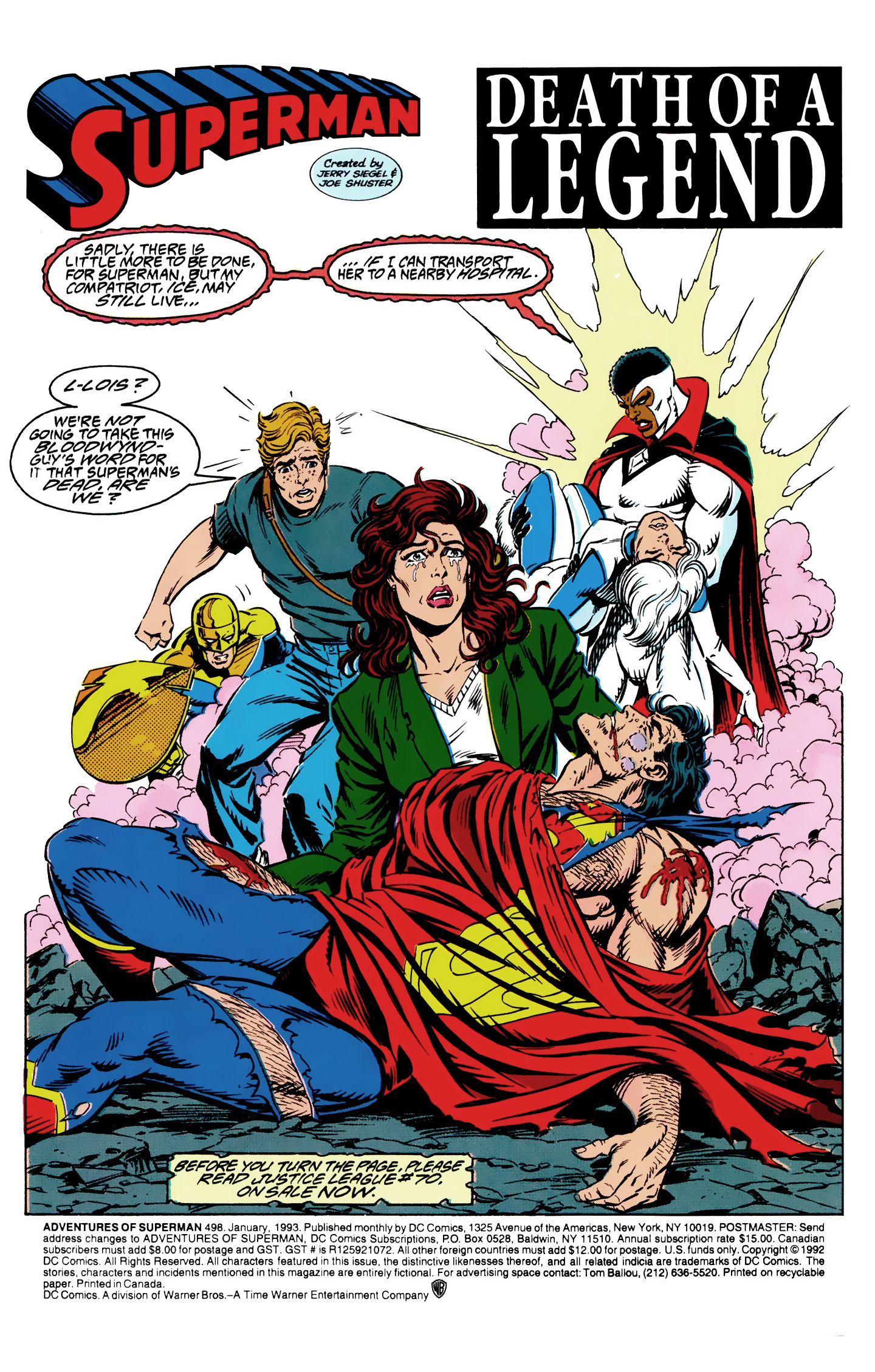Death and Return of Superman Omnibus (1992-): Chapter Death-and-Return-of-Superman-Omnibus-1992-9 - Page 2