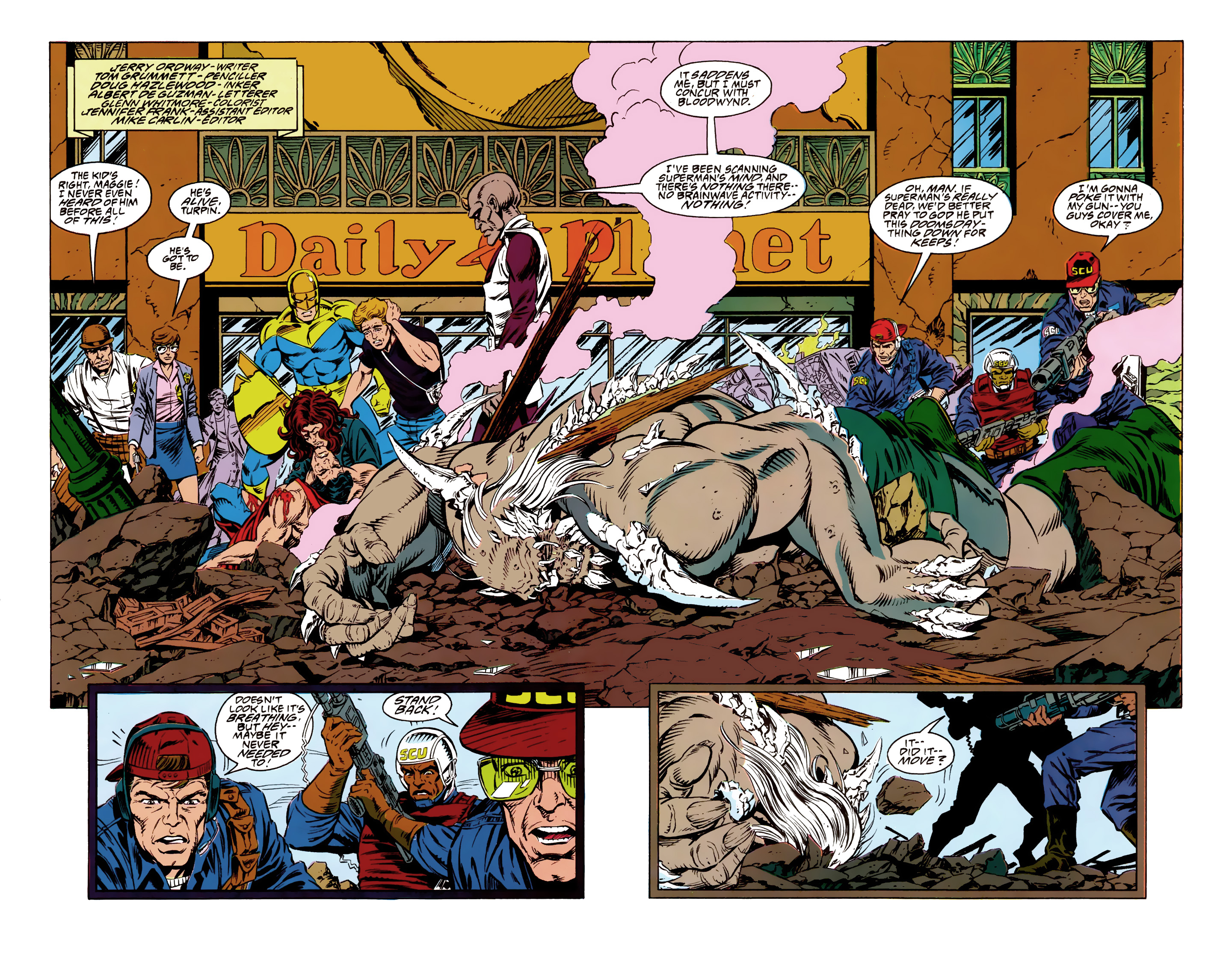 Death and Return of Superman Omnibus (1992-): Chapter Death-and-Return-of-Superman-Omnibus-1992-9 - Page 3