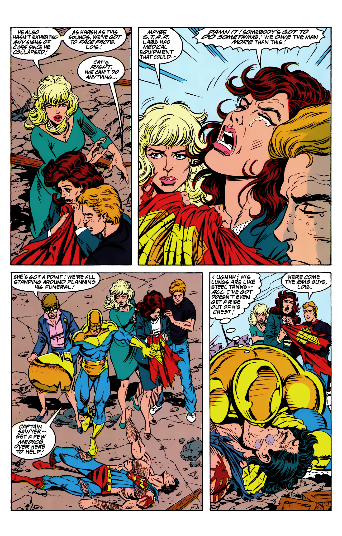 Death and Return of Superman Omnibus (1992-): Chapter Death-and-Return-of-Superman-Omnibus-1992-9 - Page 5