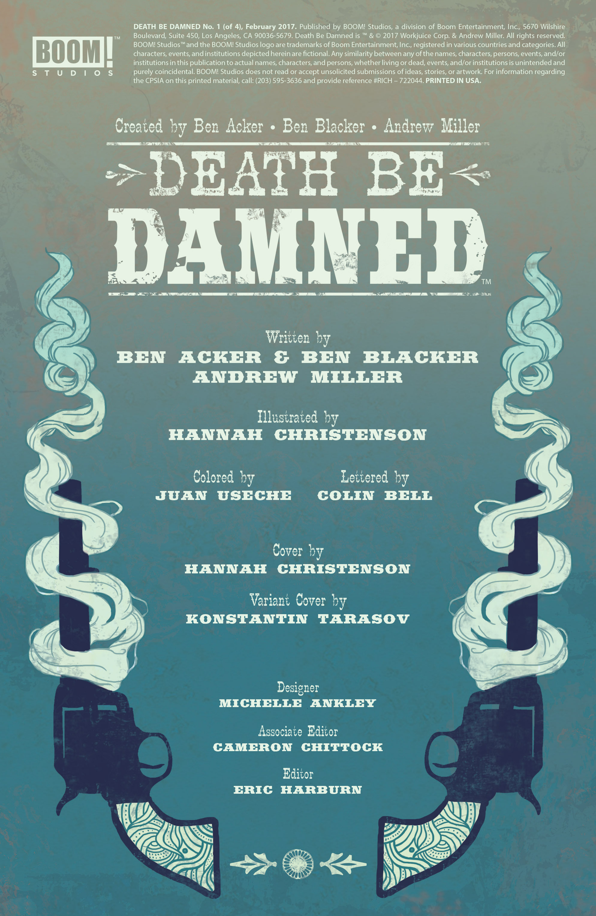 Death Be Damned (2017): Chapter 1 - Page 2
