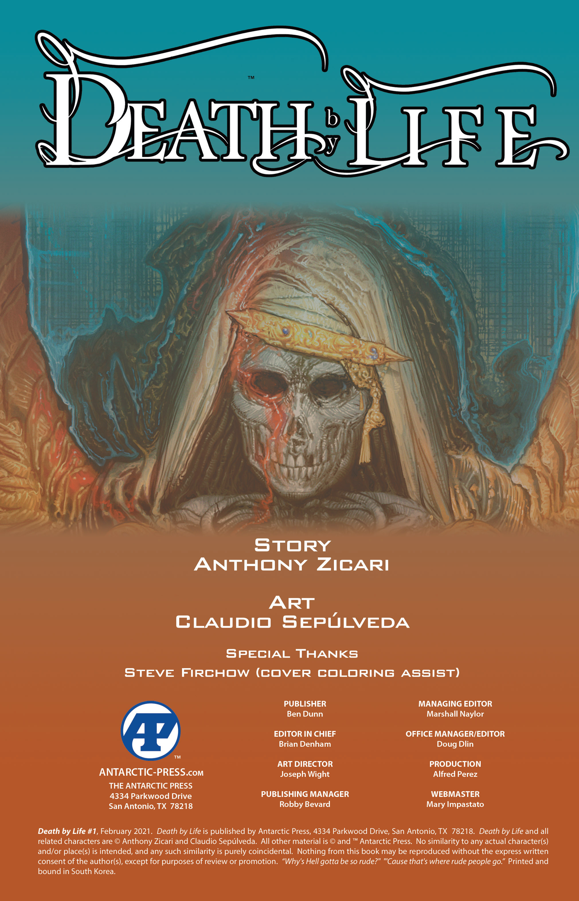 Death by Life (2021-): Chapter 1 - Page 2