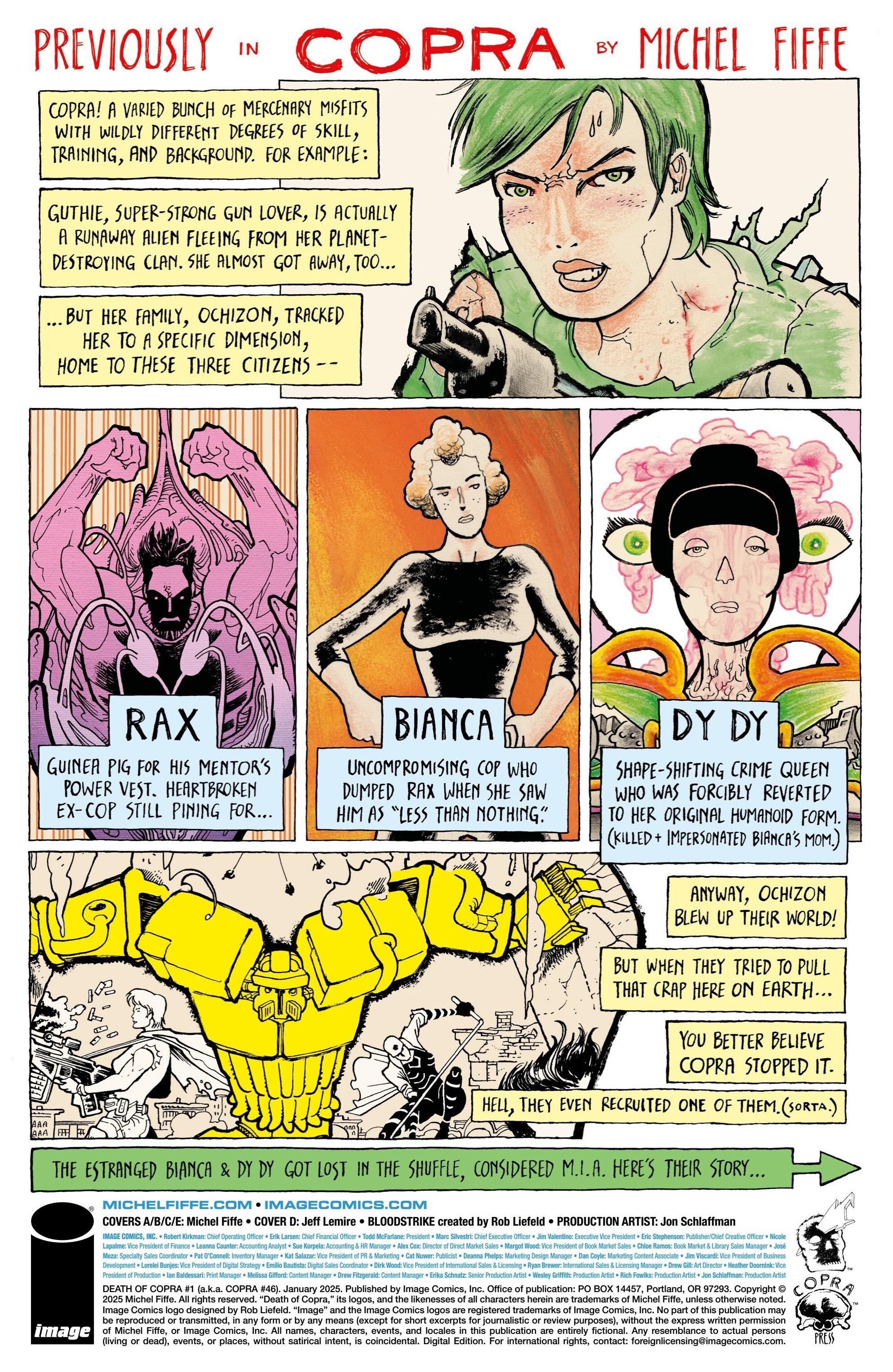 Death of Copra (2025-): Chapter 1 - Page 2