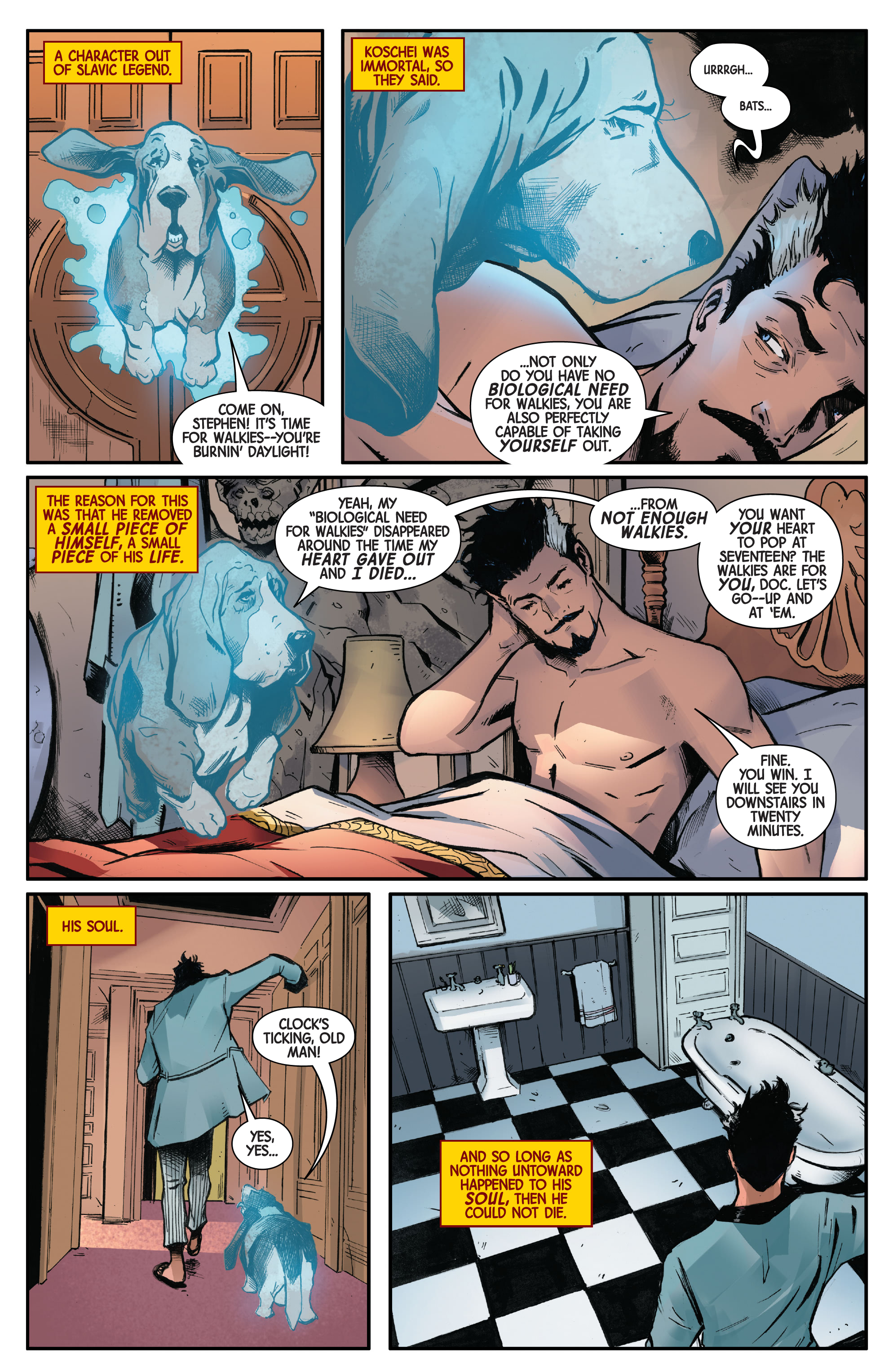 Death of Doctor Strange (2021): Chapter 1 - Page 5