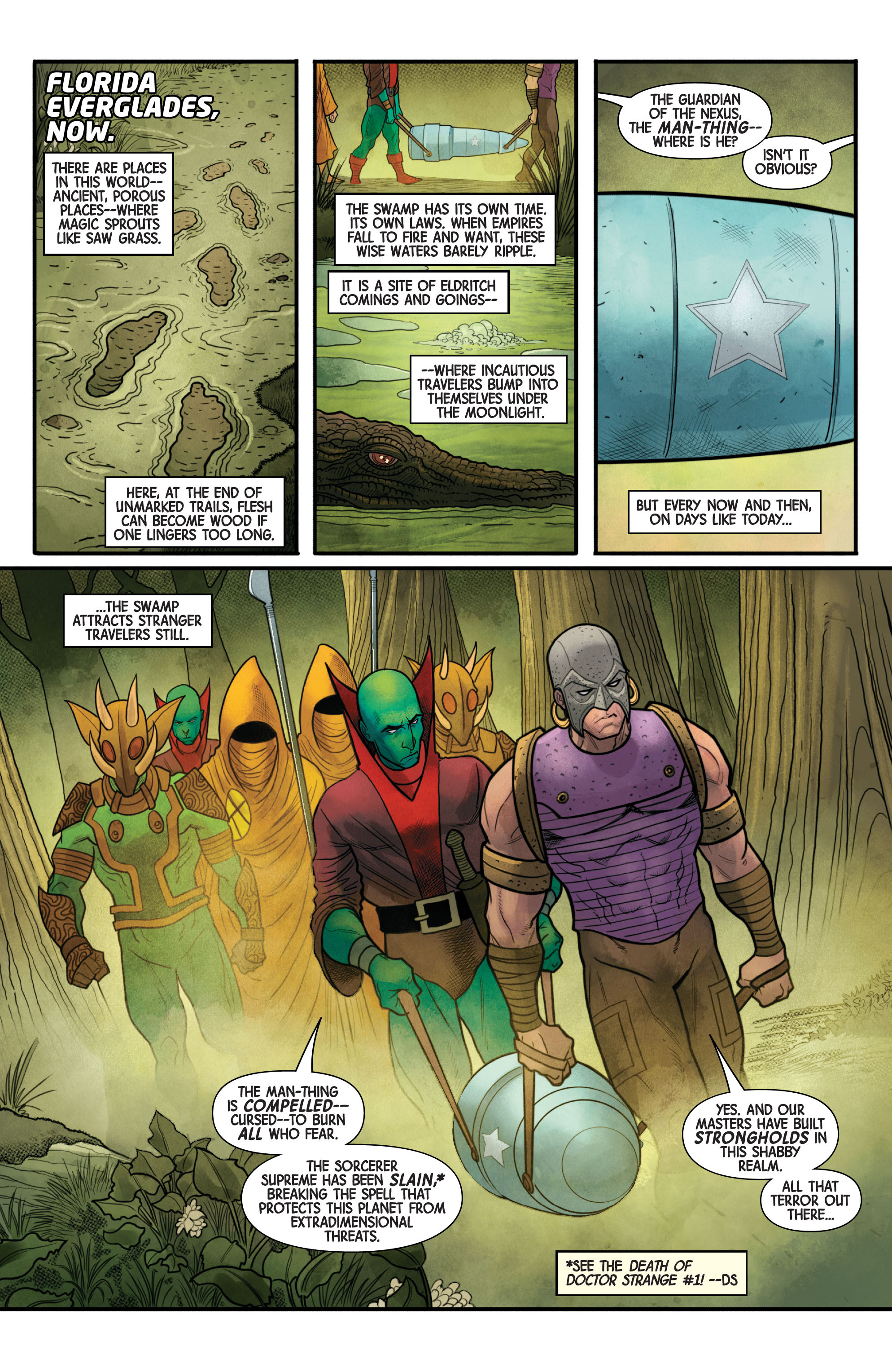 Death of Doctor Strange: Avengers (2021-): Chapter 1 - Page 6