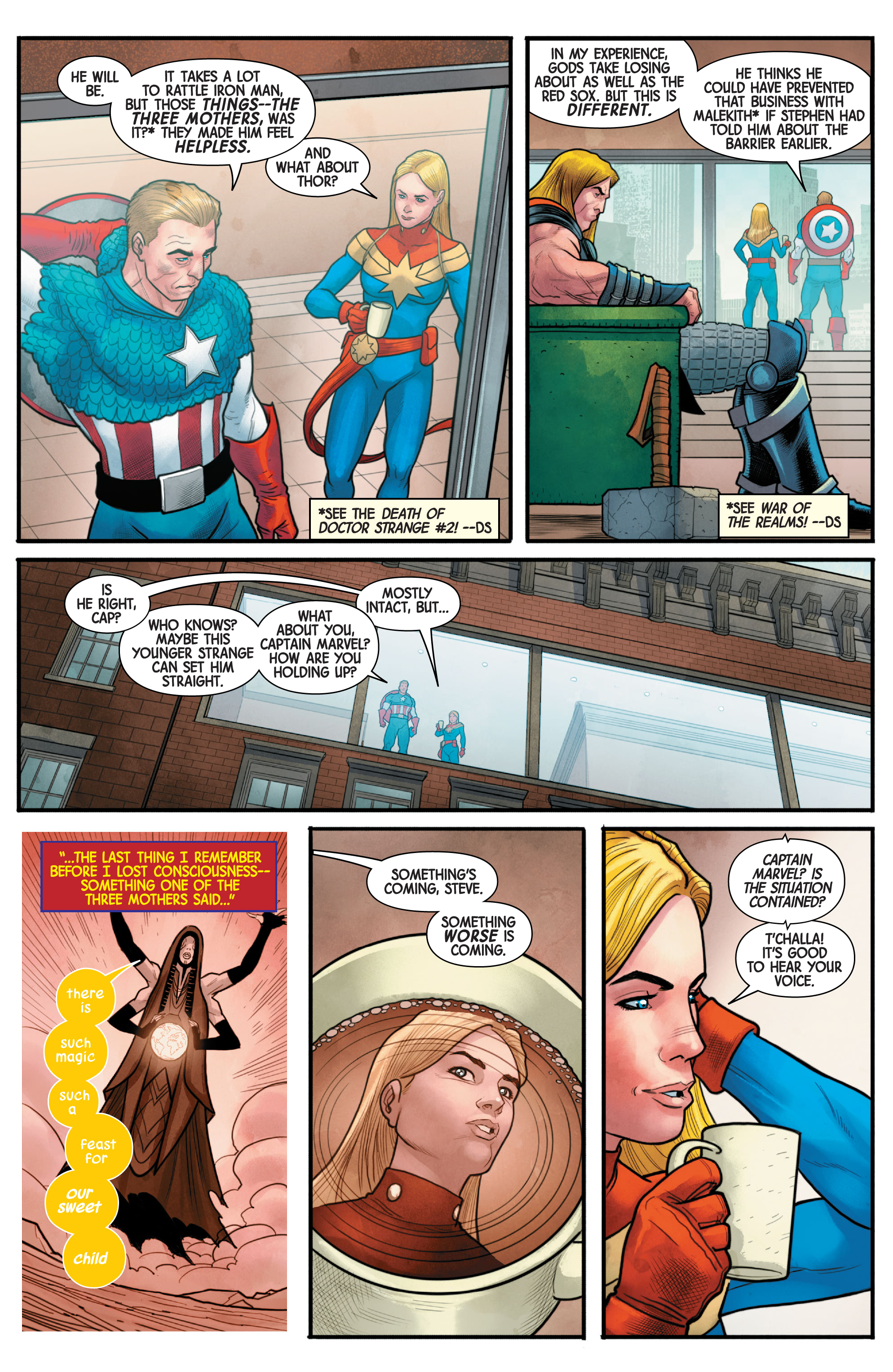 Death of Doctor Strange: Avengers (2021-): Chapter 1 - Page 10