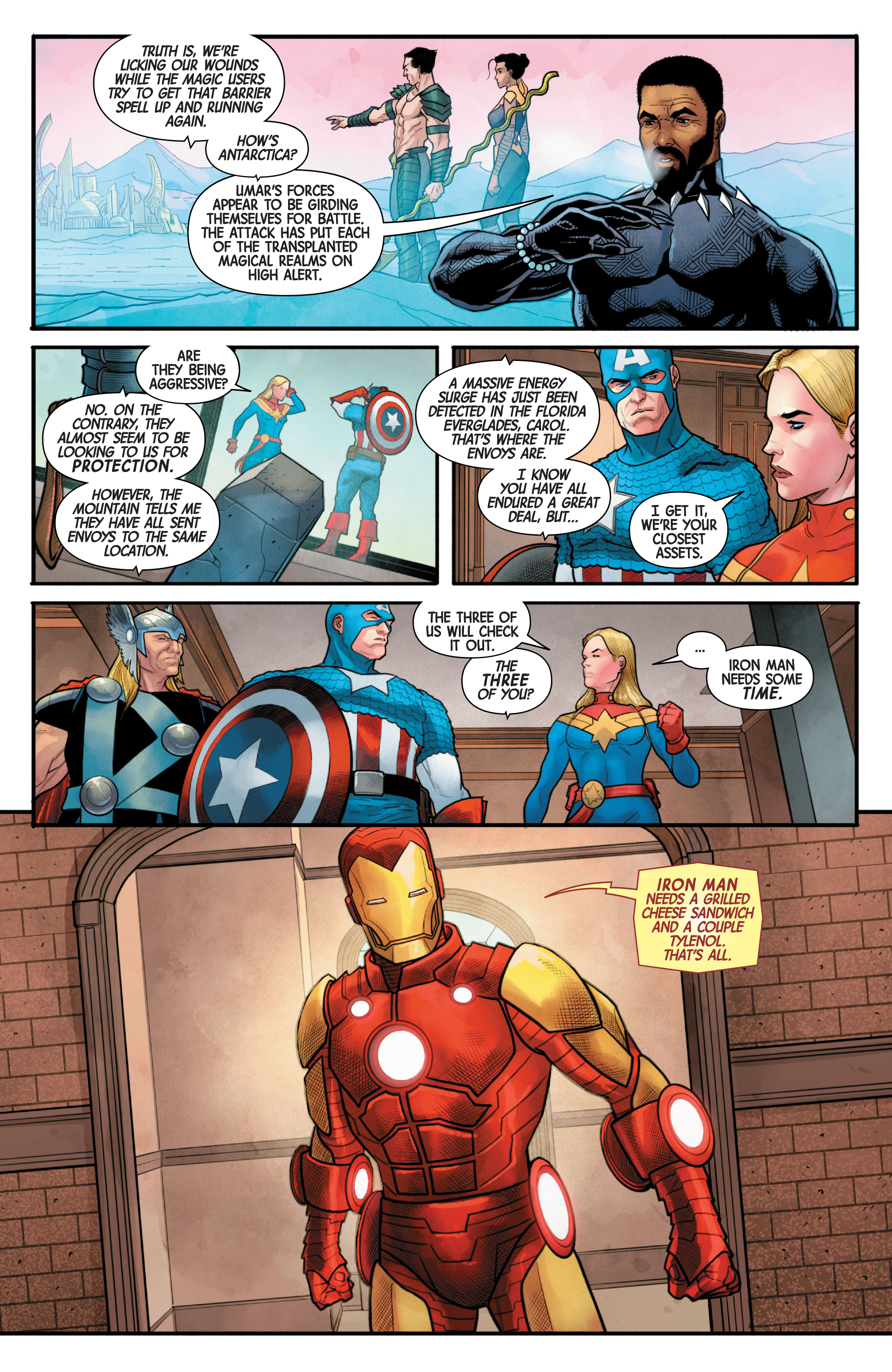 Death of Doctor Strange: Avengers (2021-): Chapter 1 - Page 11
