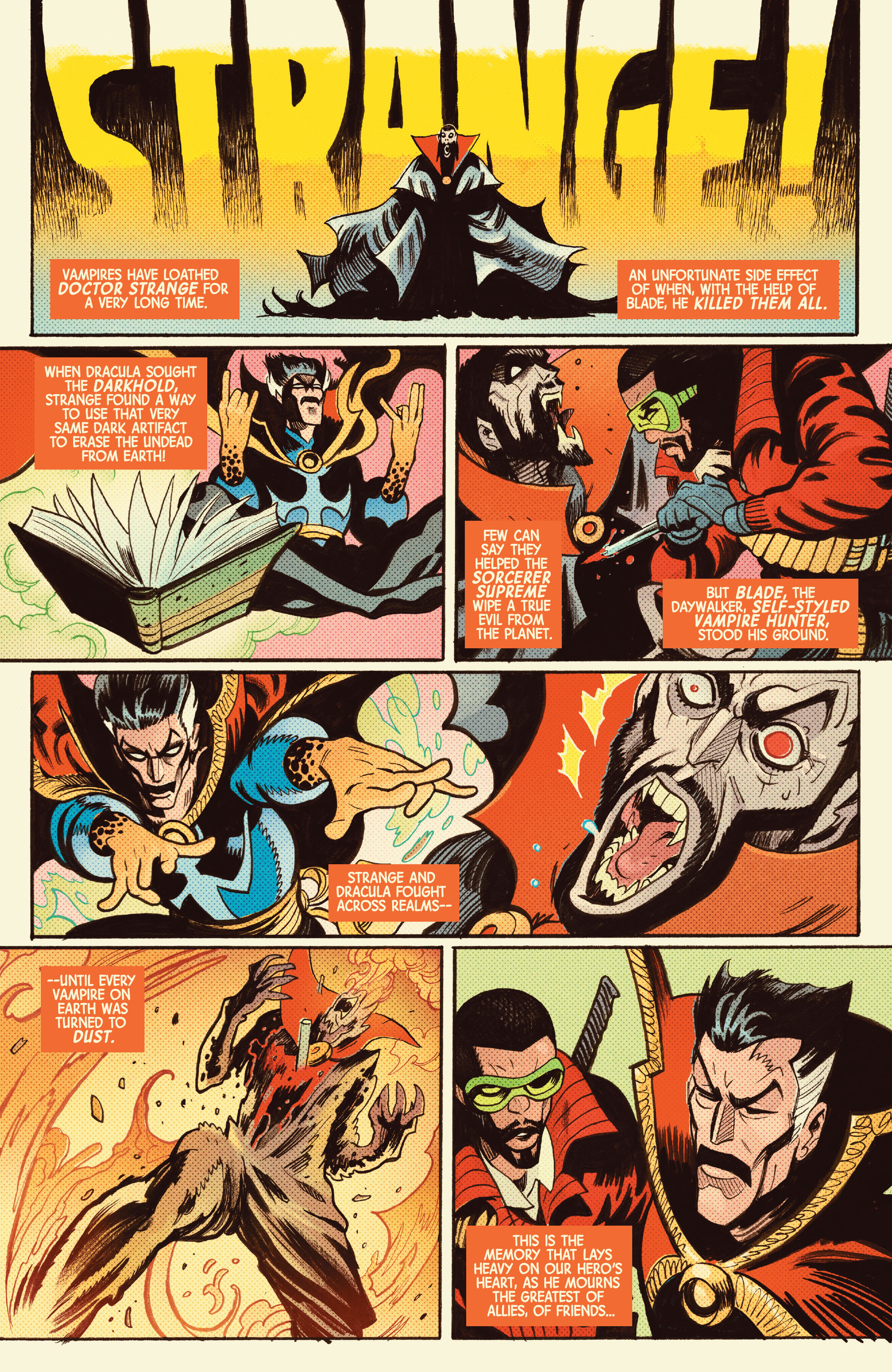 Death of Doctor Strange: Blade (2021): Chapter 1 - Page 3