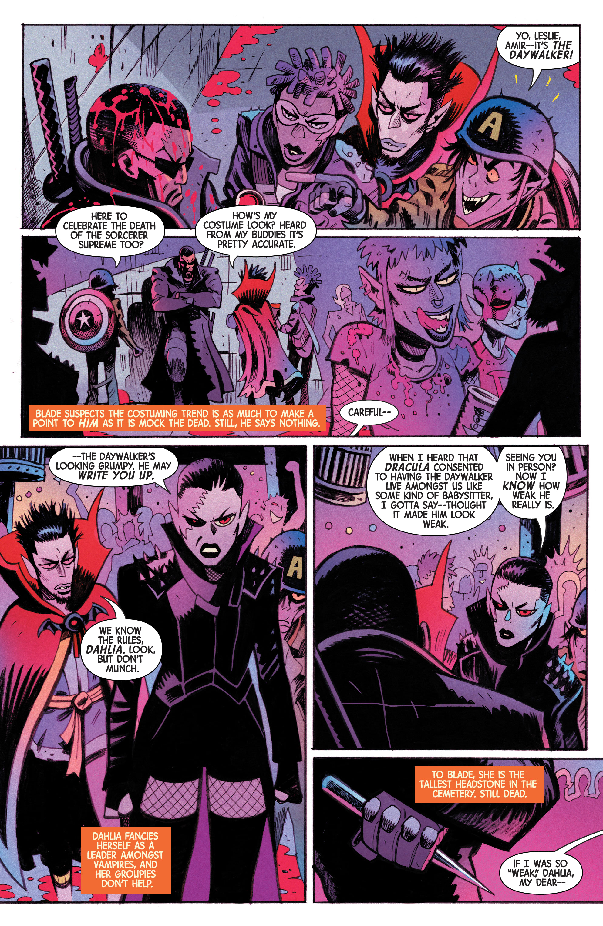 Death of Doctor Strange: Blade (2021): Chapter 1 - Page 6