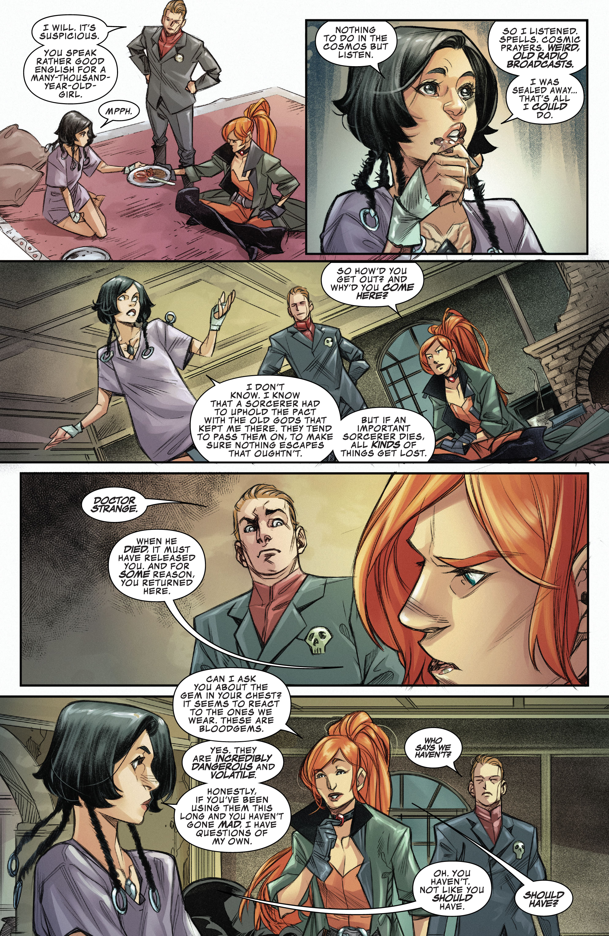 Death of Doctor Strange: Bloodstone (2022-): Chapter 1 - Page 13
