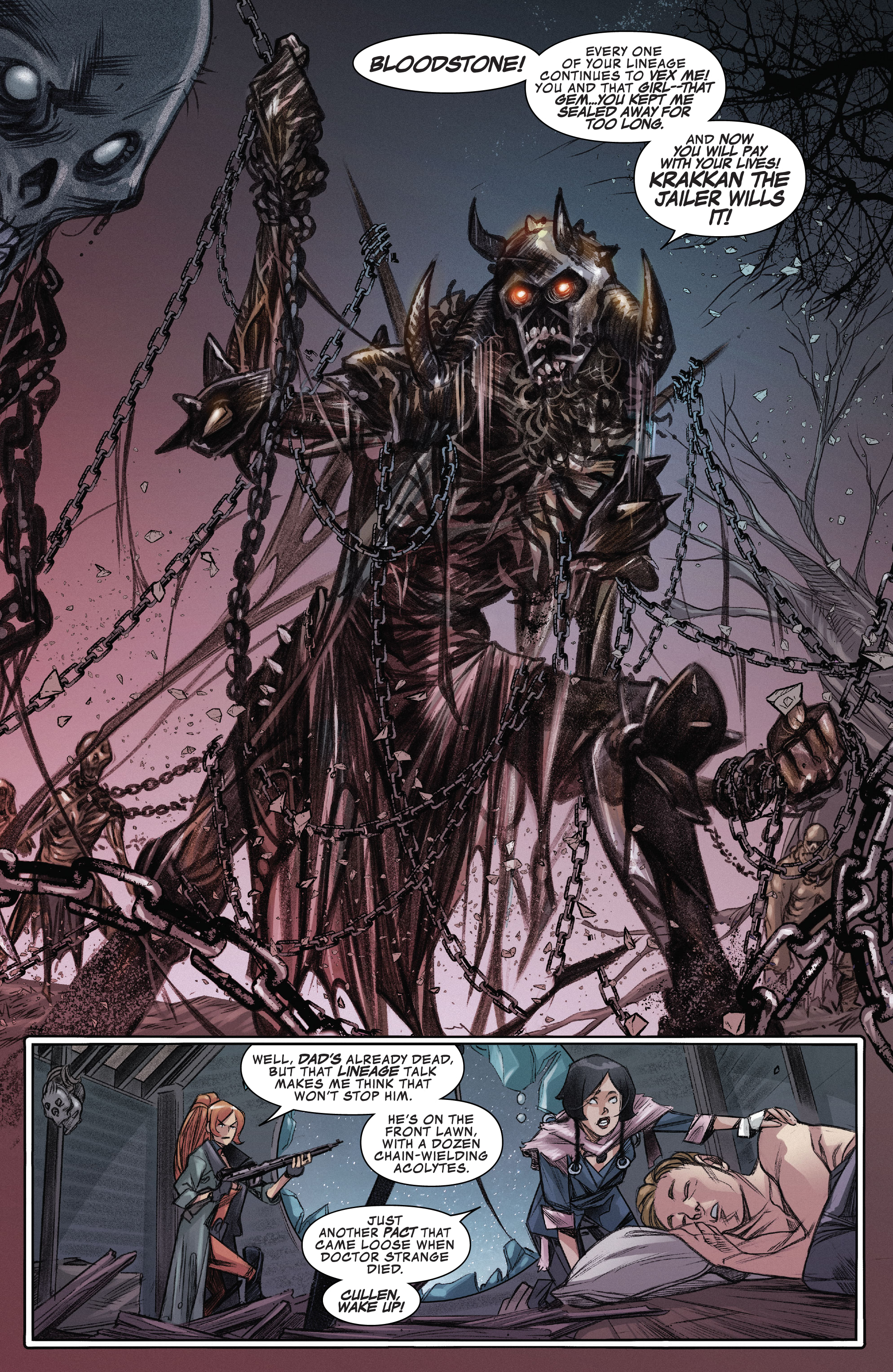 Death of Doctor Strange: Bloodstone (2022-): Chapter 1 - Page 21