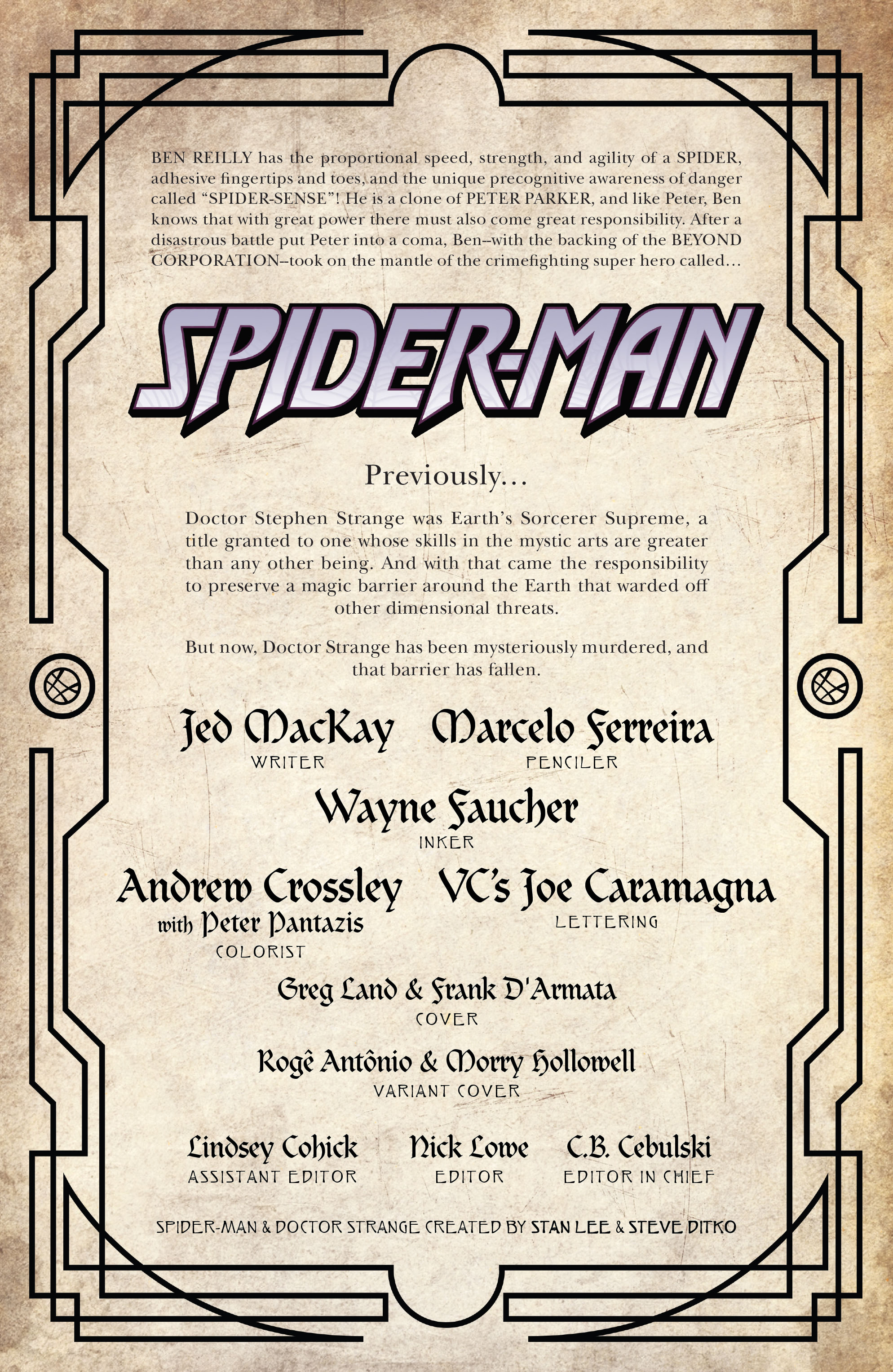 Death of Doctor Strange: Spider-Man (2021): Chapter 1 - Page 2